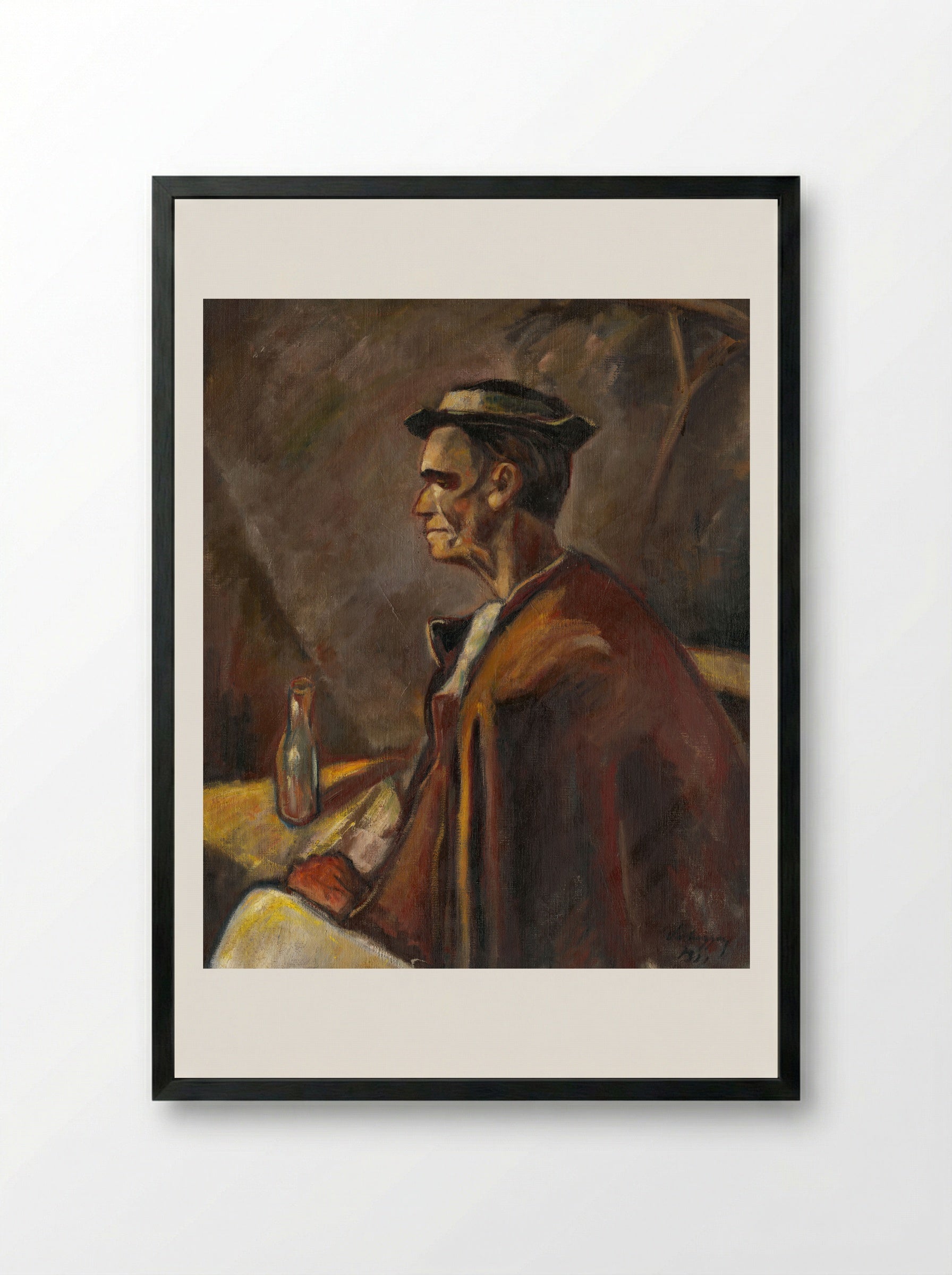 Drinking Spirits - Zolo Palugyay - Framed Print Black