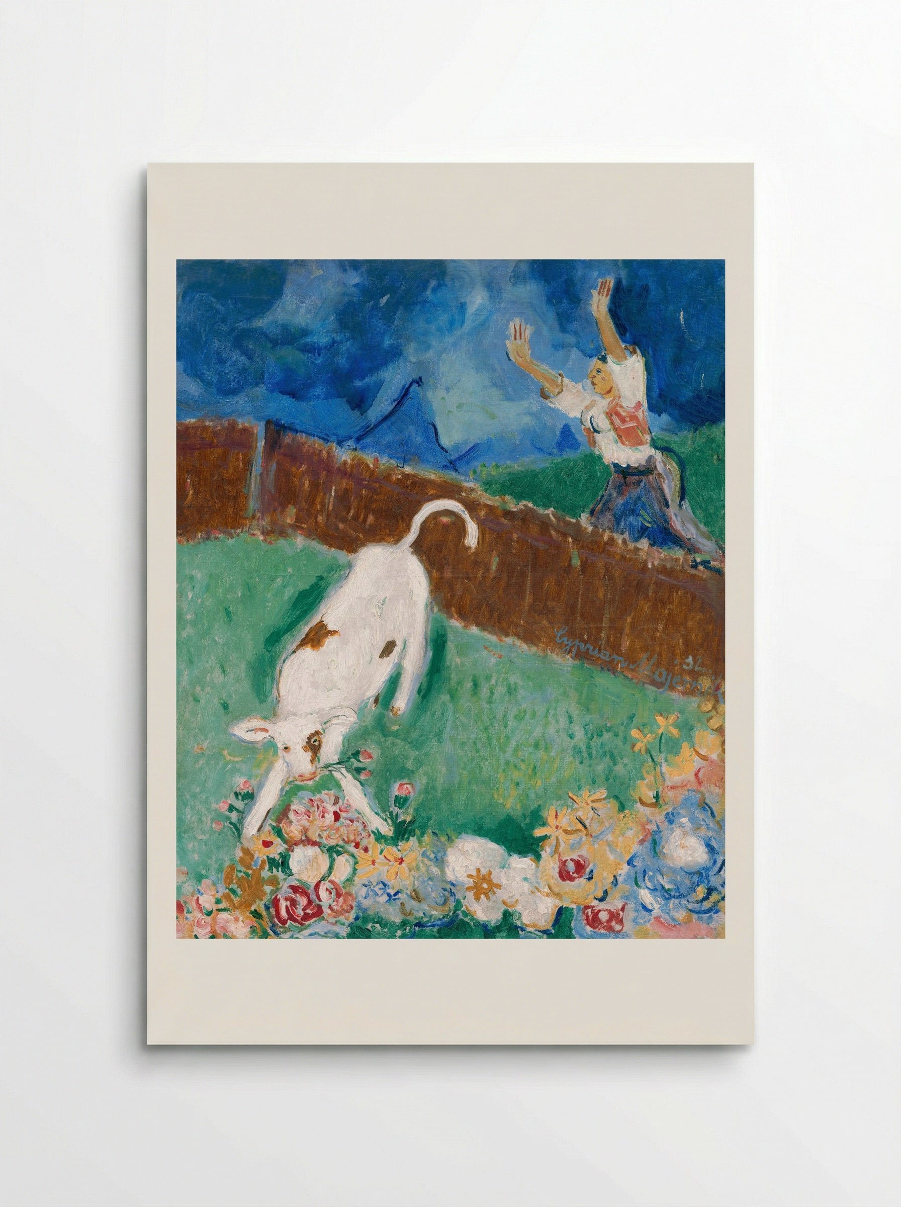 Calf - Cyprián Majerník - Poster