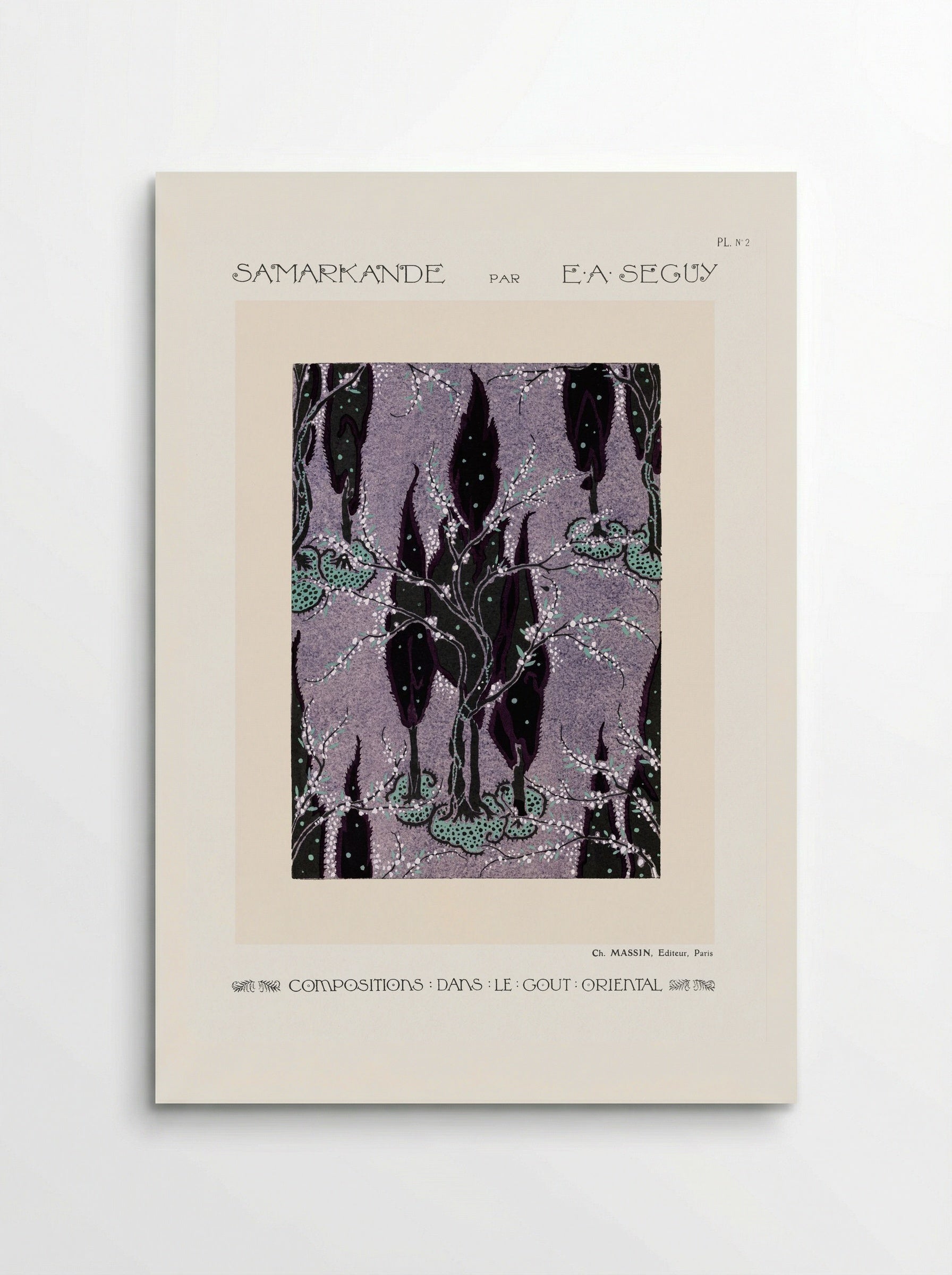 Samarkande, Plate No. 2 - Émile-Allain Séguy - Poster