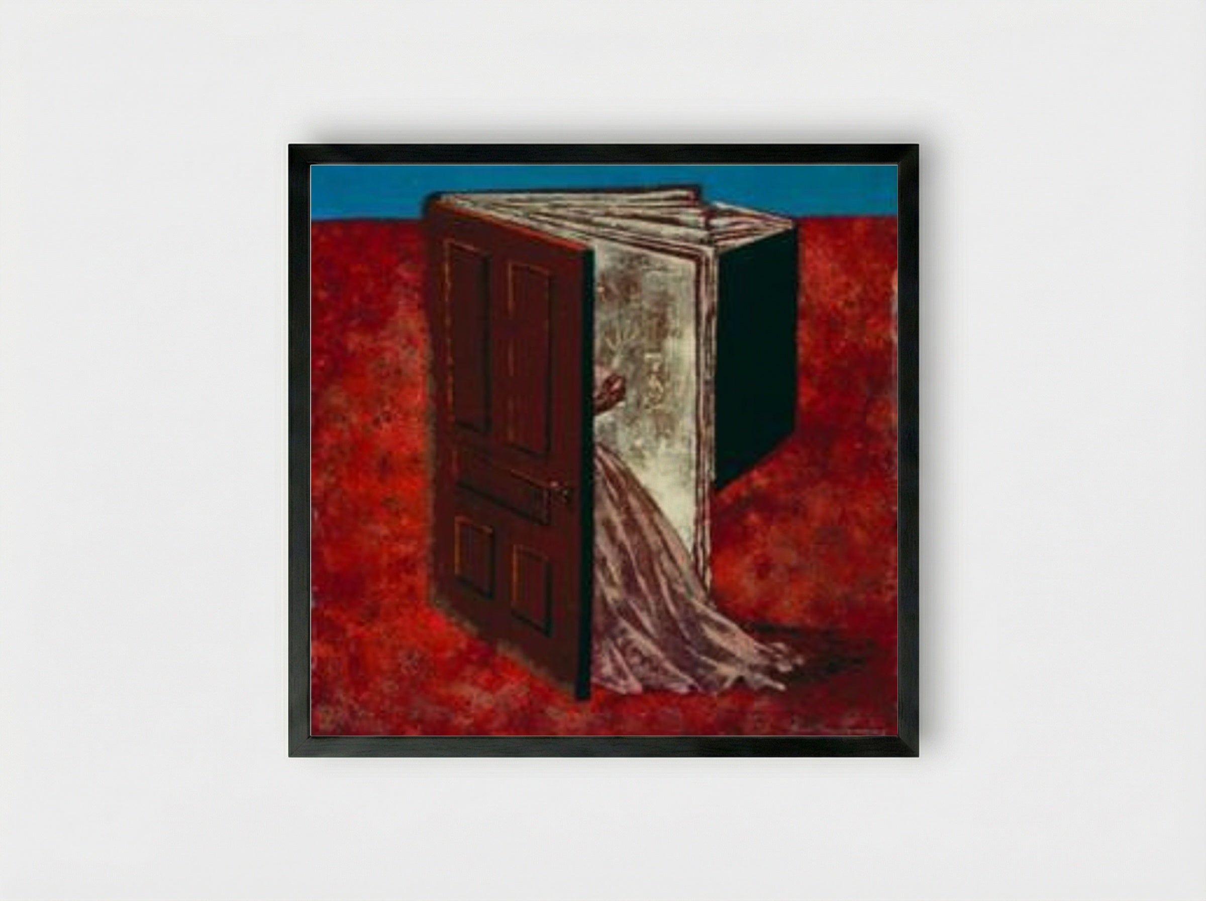 Portefeuille (Pocketbook) - Dorothea Tanning - Framed Print Black