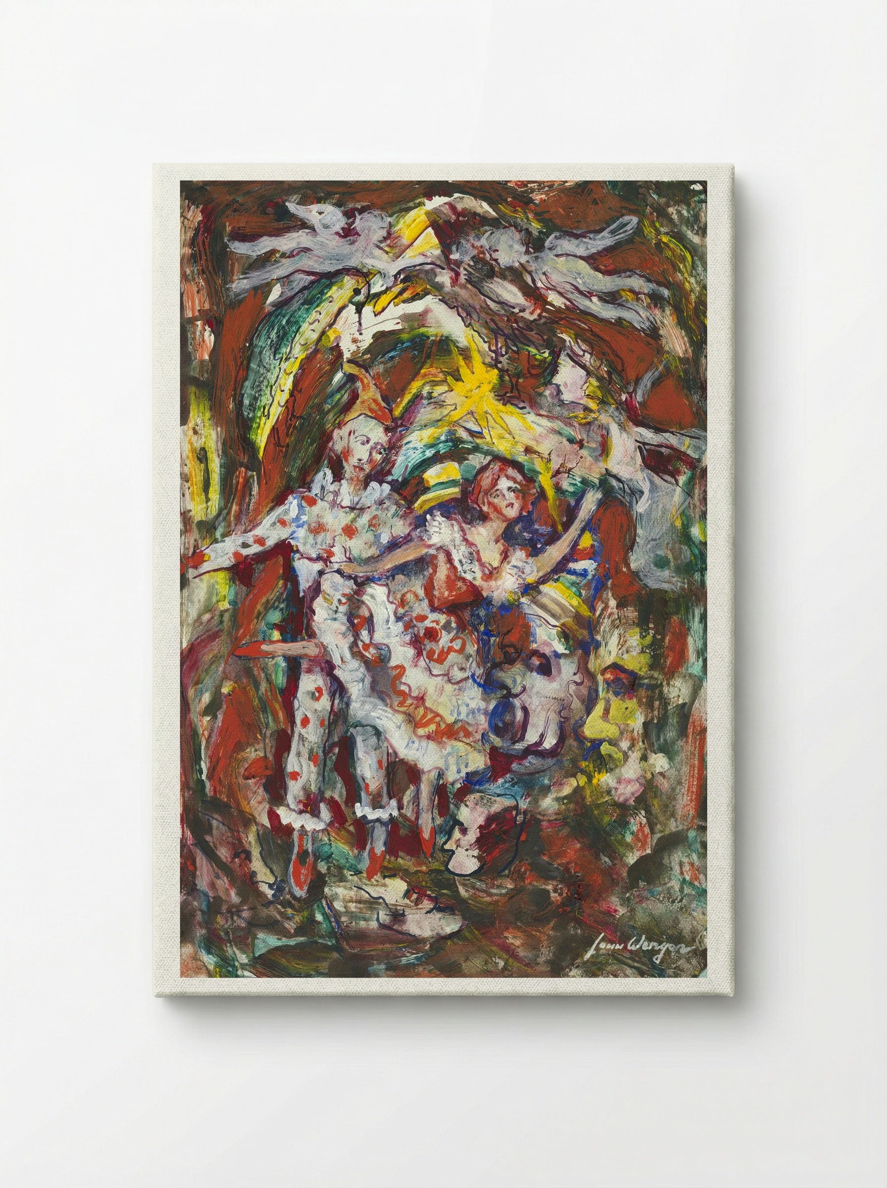 Sketch for Petrouchka by Stravinsky - Léon Wengier - Canvas