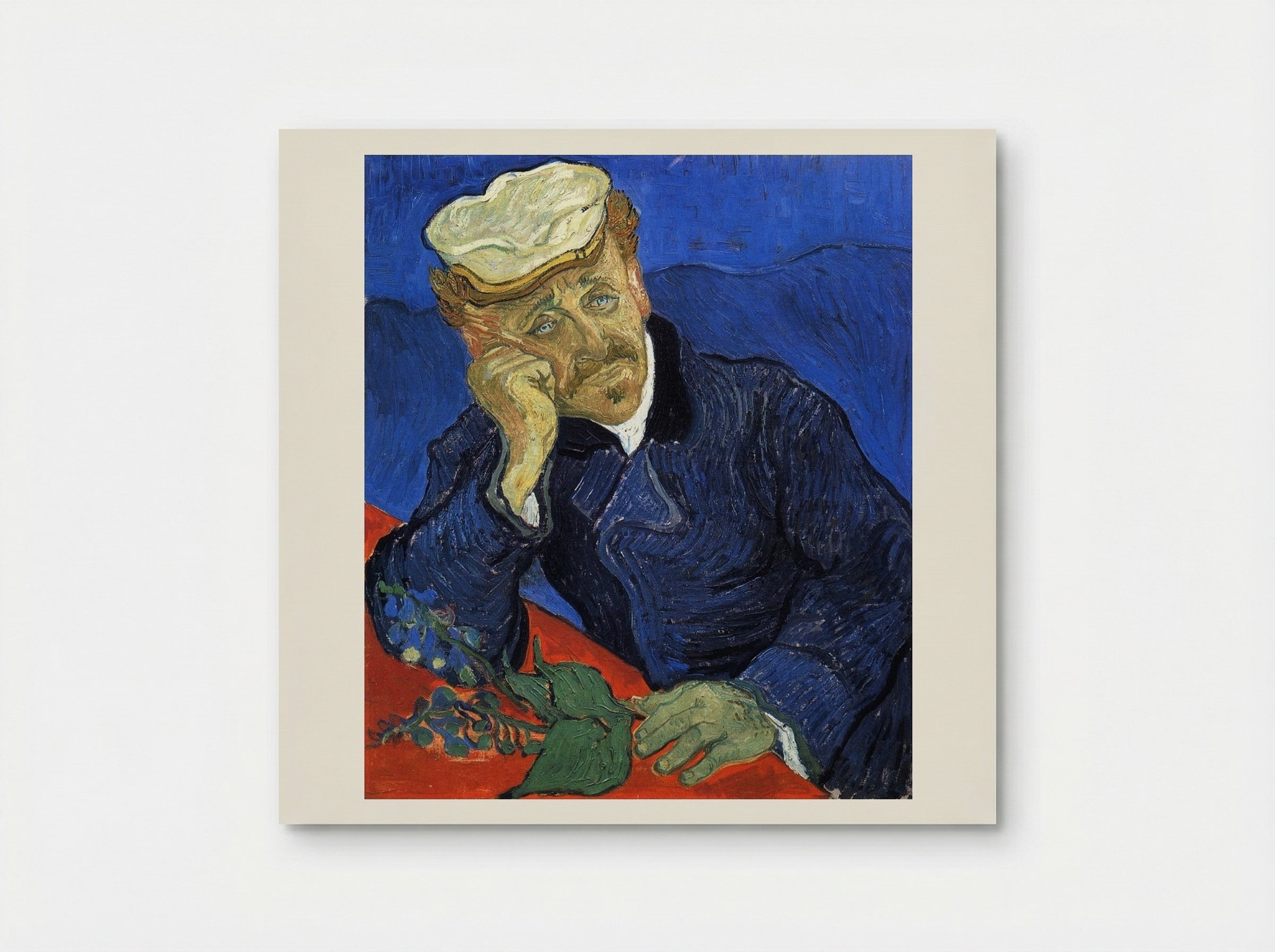 Portrait of Dr. Gachet - Vincent van Gogh - Poster