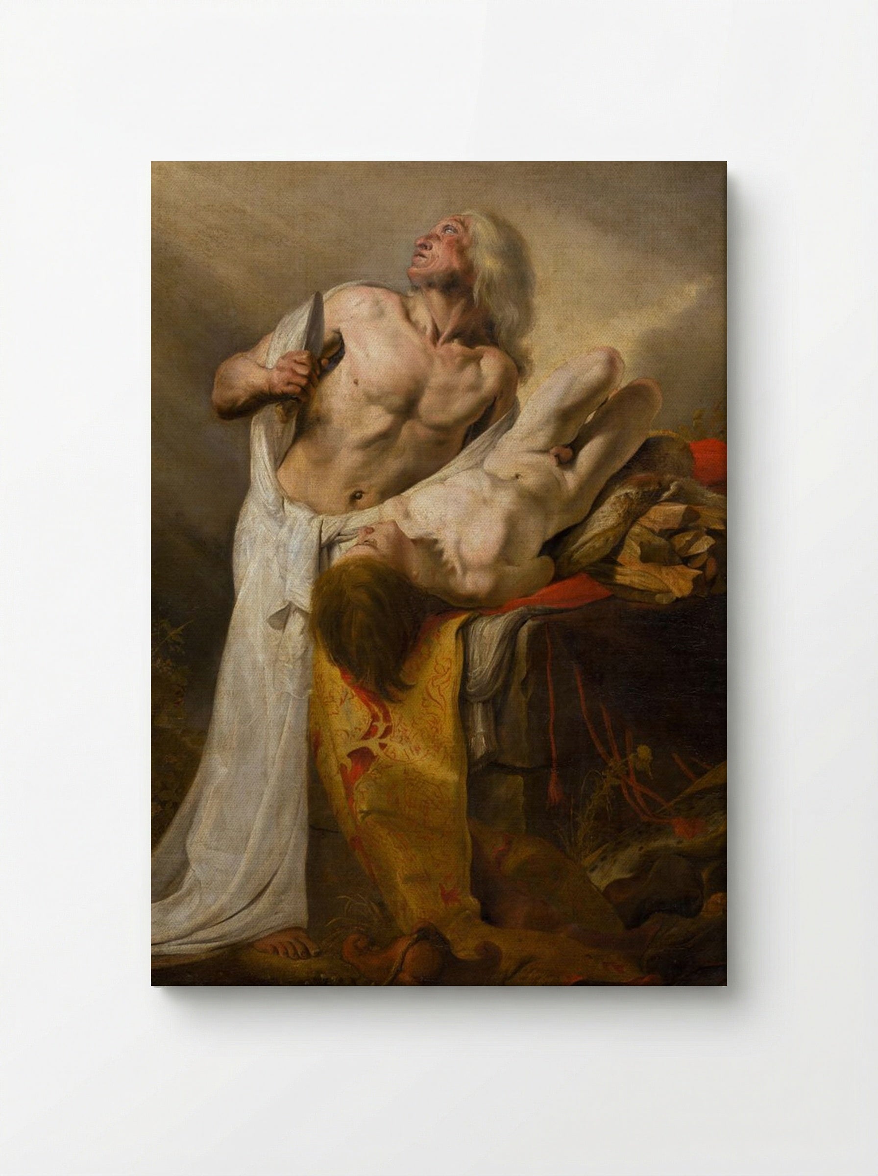 The Sacrifice of Isaac - Pieter de Grebber - Canvas