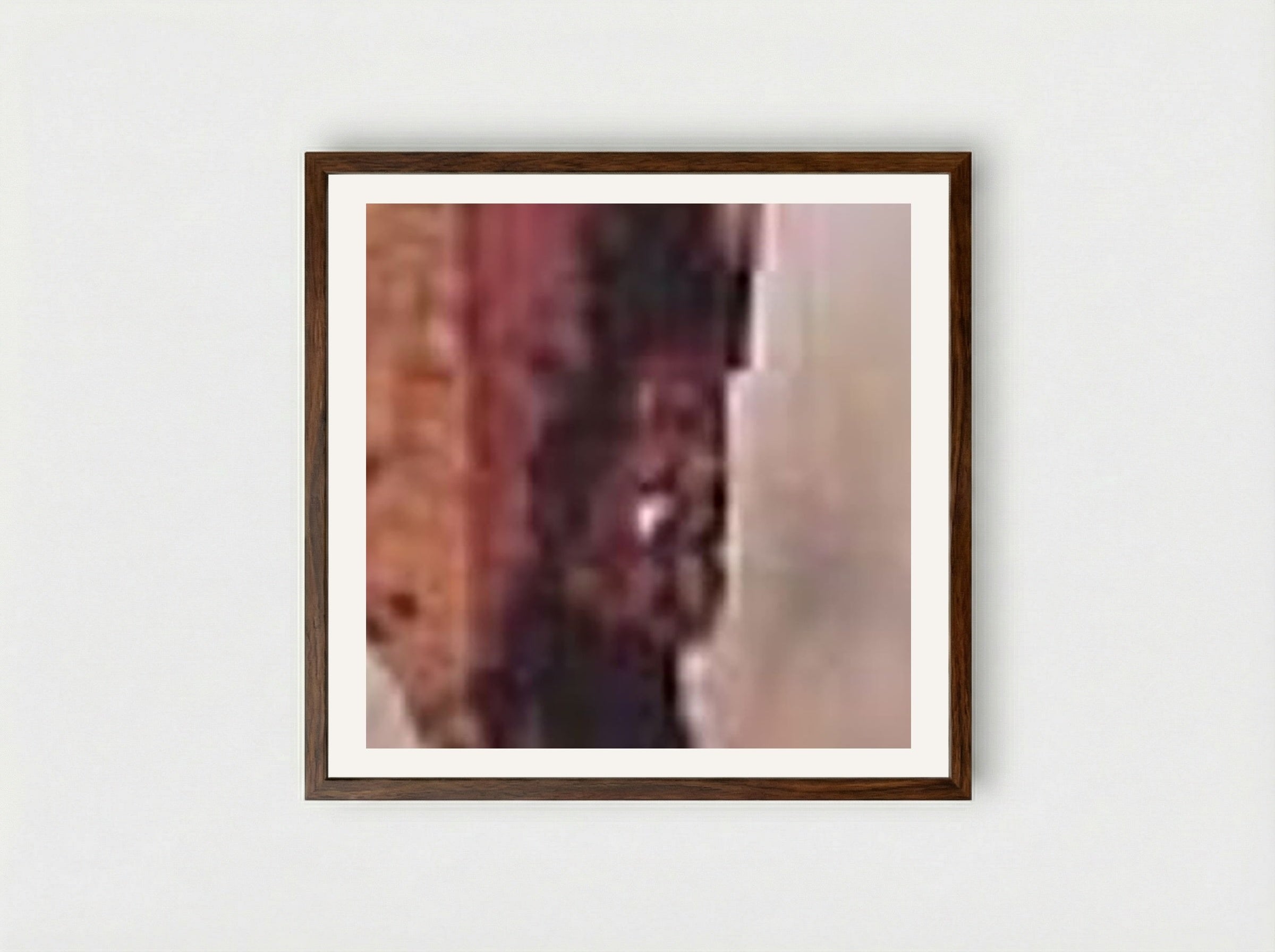 Ghosts of UFA - Richard Hamilton - Framed Print Dark Wood