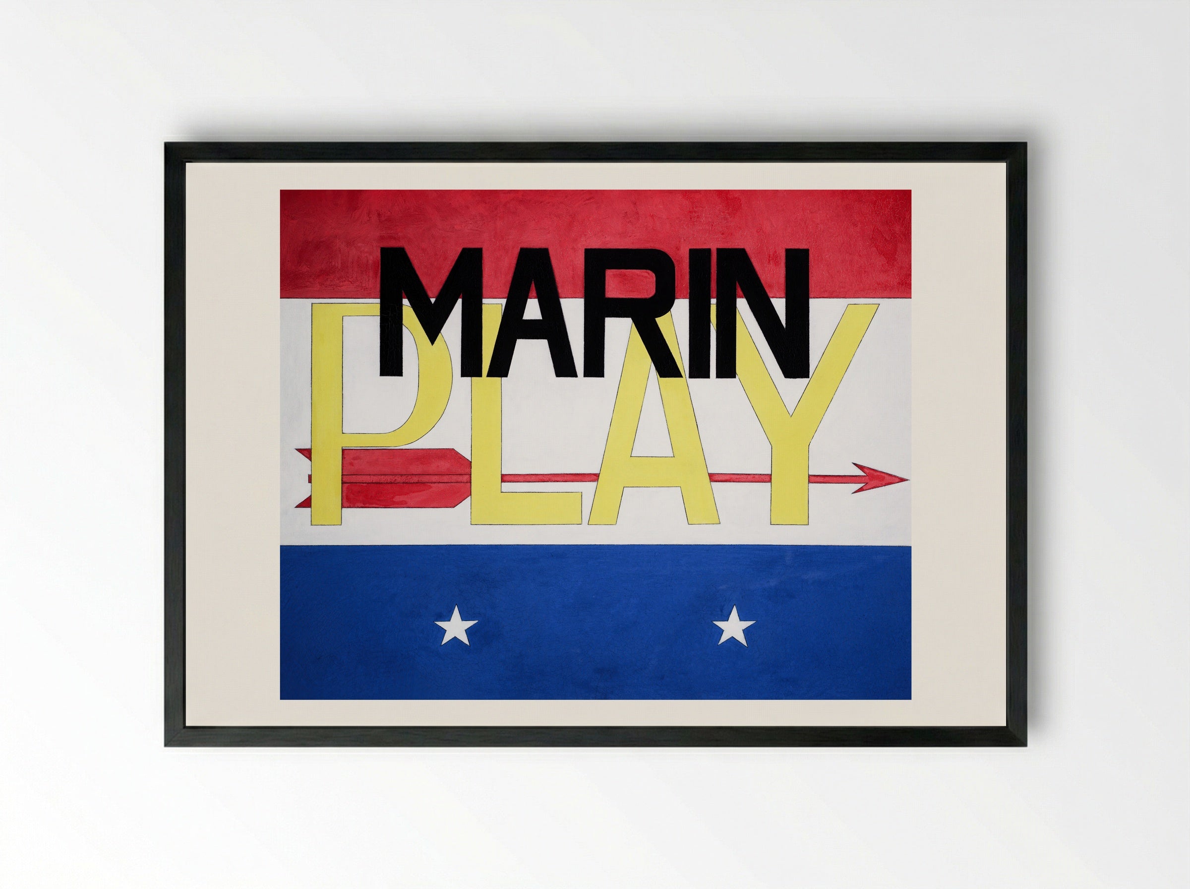 Marin, 1929 - Charles Demuth - Framed Print Black
