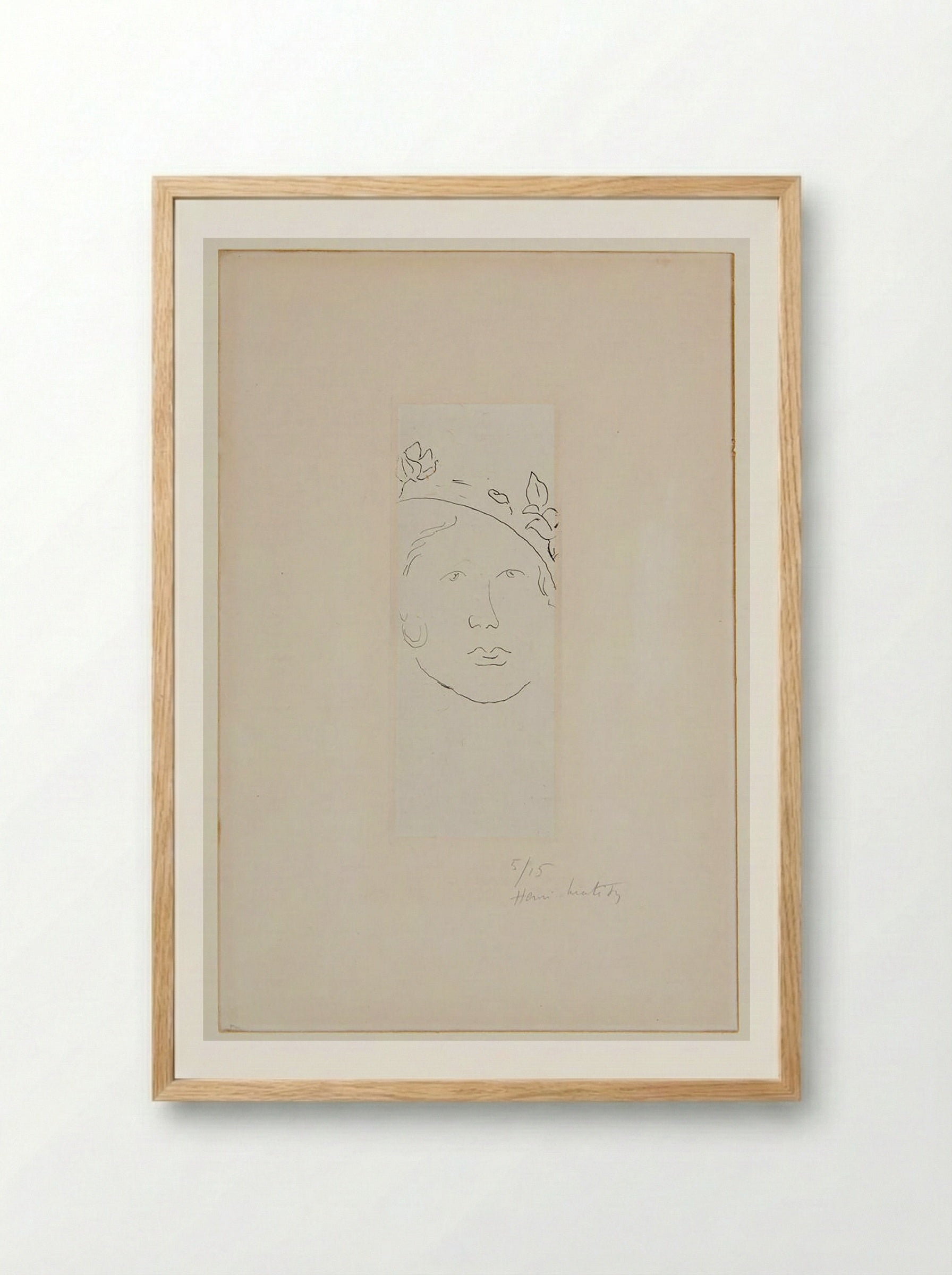 Loulou - Henri Matisse - Framed Print Wood
