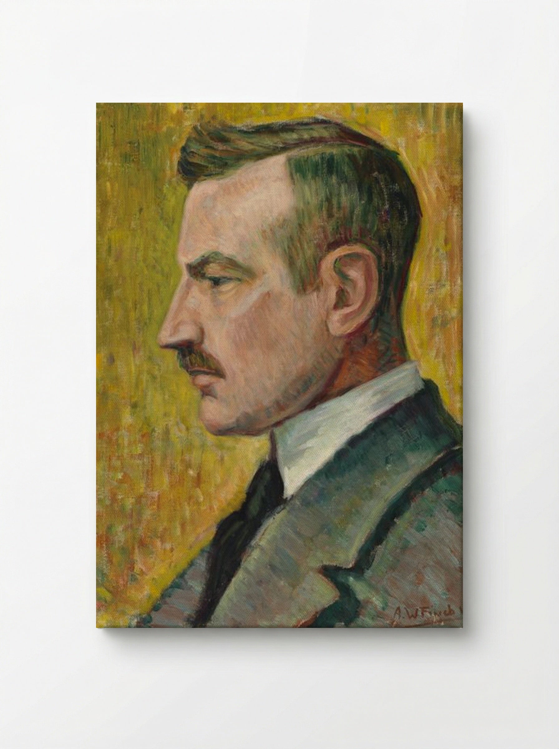 Portrait of Magnus Enckell - Alfred William Finch - Canvas