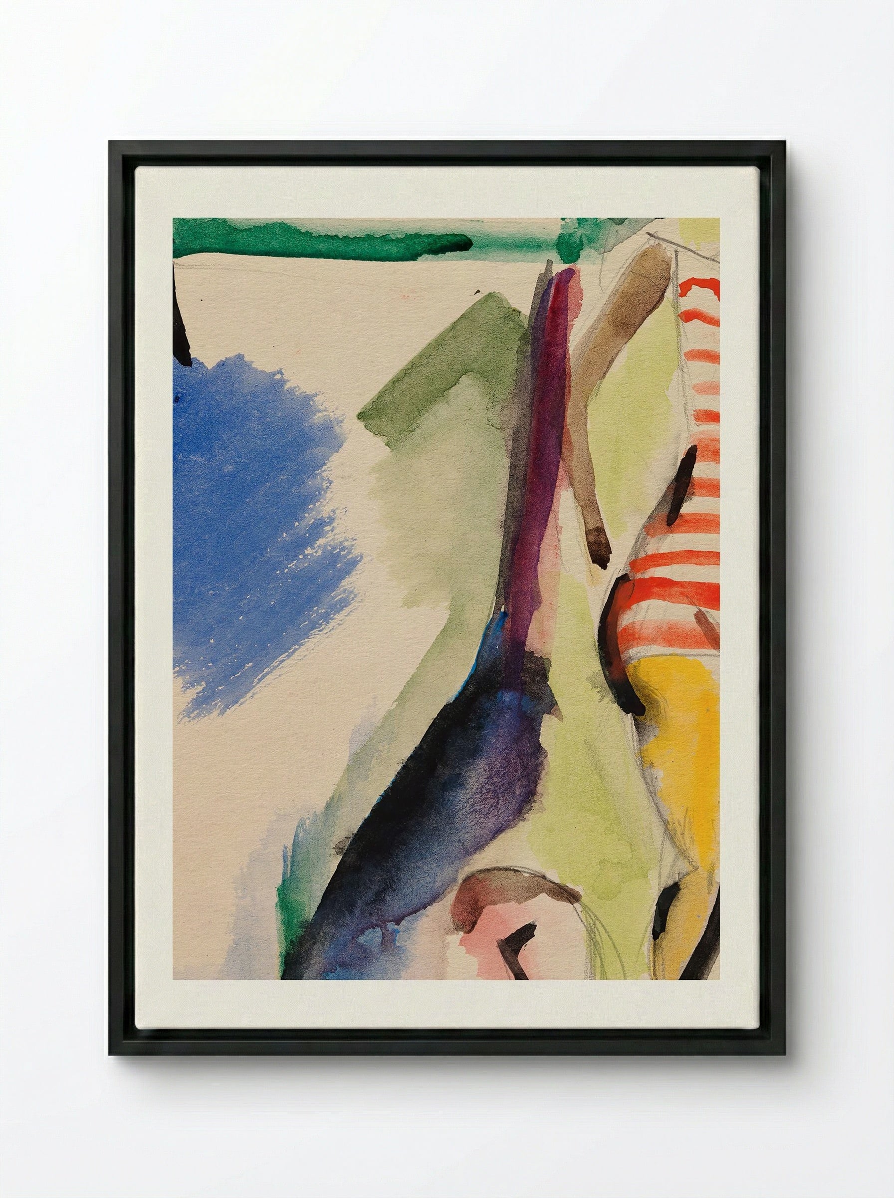 Beach - Sulho Sipilä - Framed Canvas Black