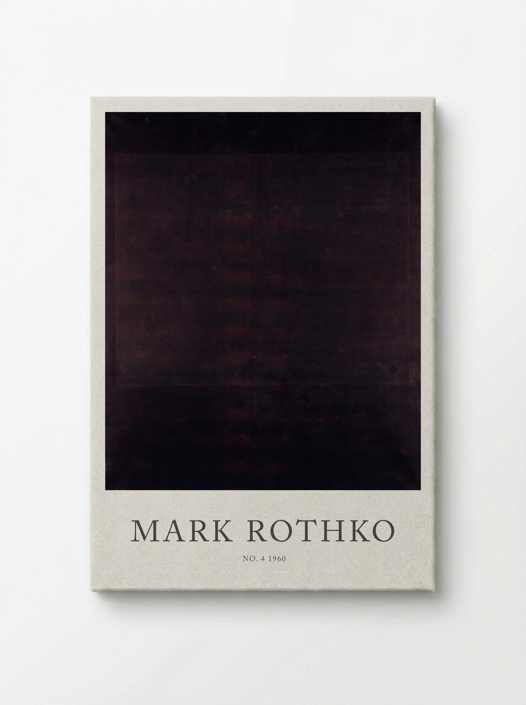 No. 4 - Mark Rothko - Canvas
