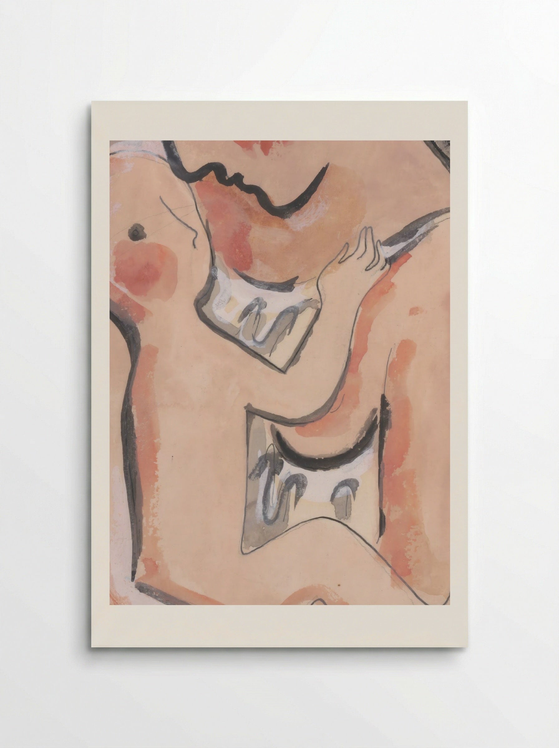 Mother with Child - Mikuláš Galanda - Poster