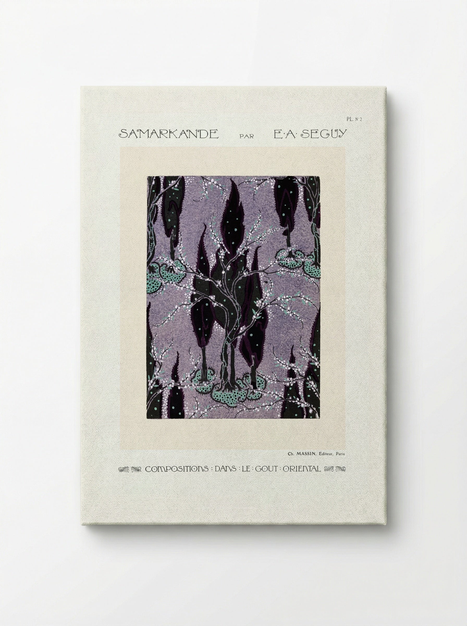 Samarkande, Plate No. 2 - Émile-Allain Séguy - Canvas