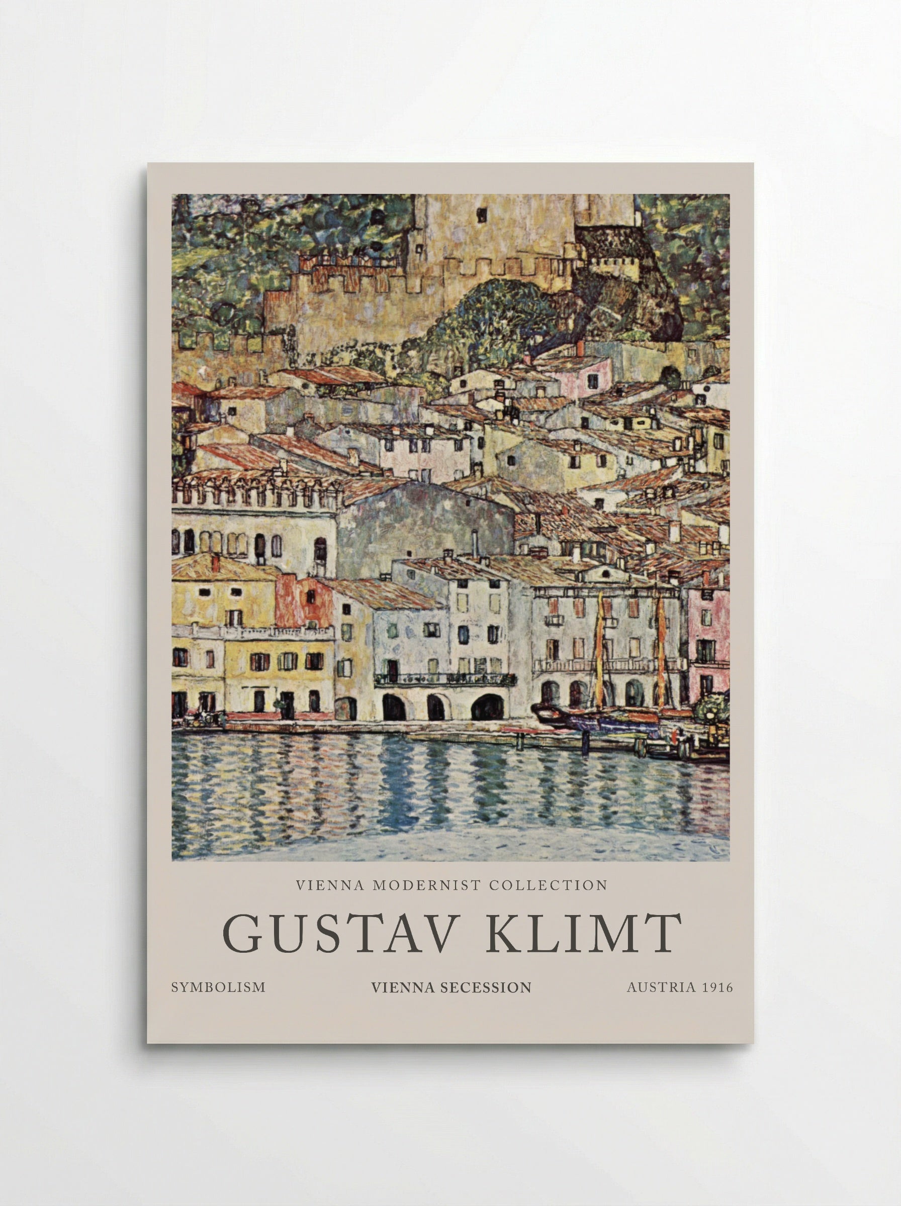 Malcesine am Gardasee - Gustav Klimt - Poster