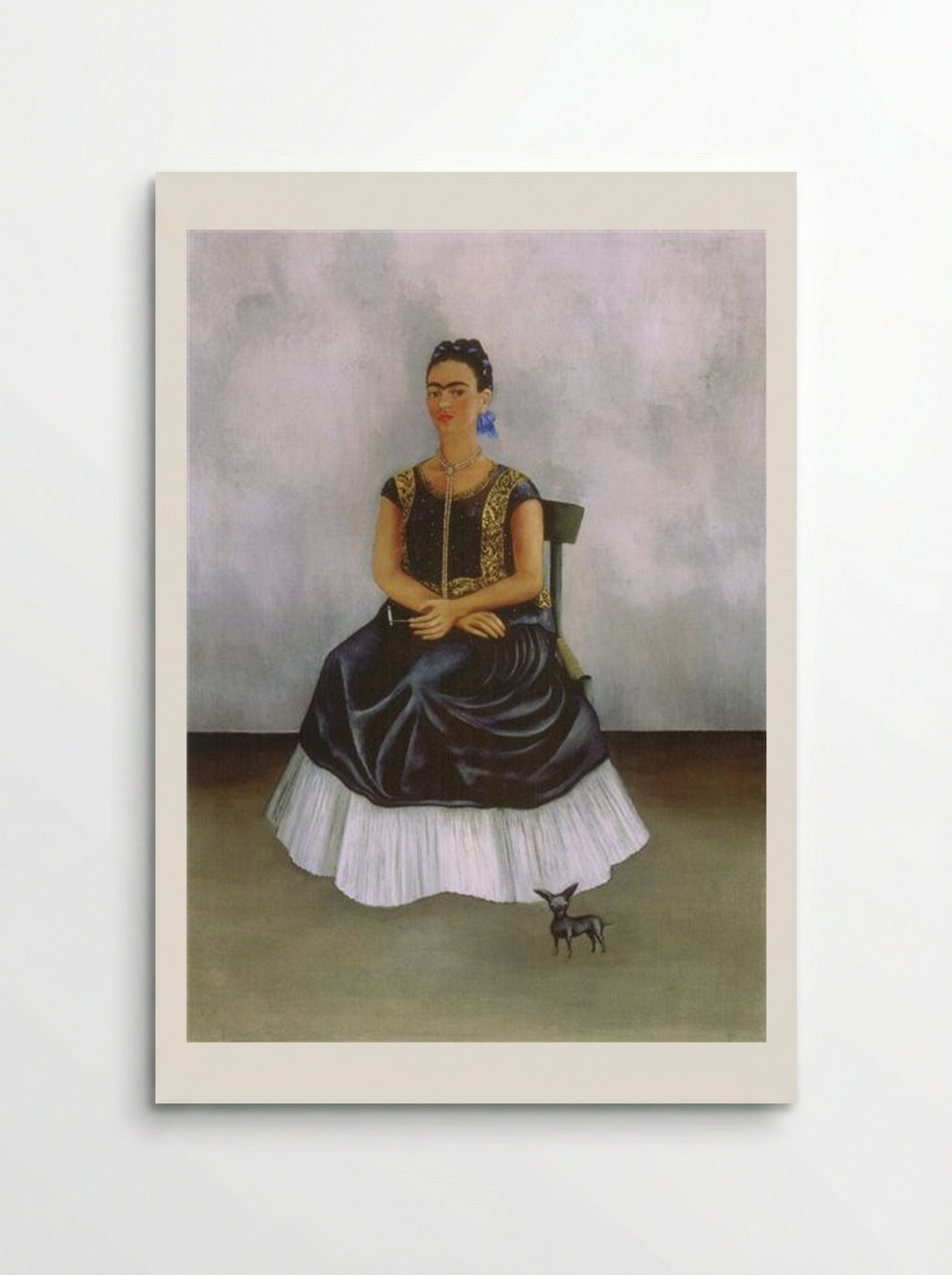 Itzcuintli Dog with Me - Frida Kahlo - Poster