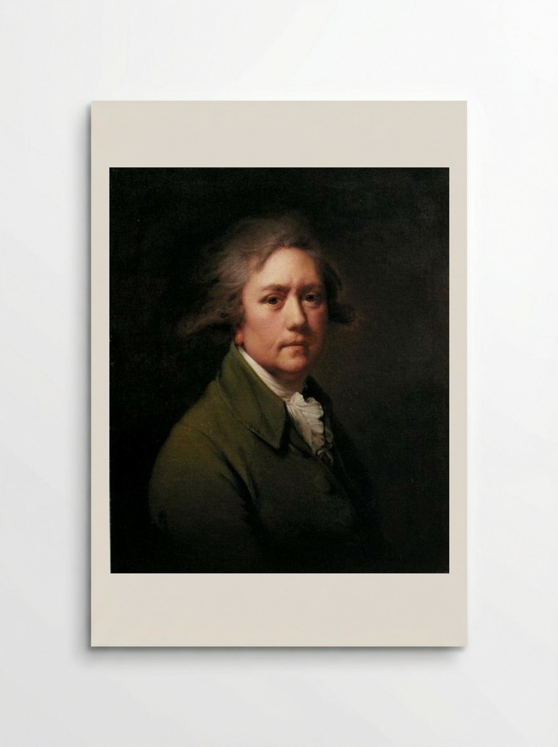 Self-Portrait at the Age of about Fifty - Joseph Wright of Derby - Poster