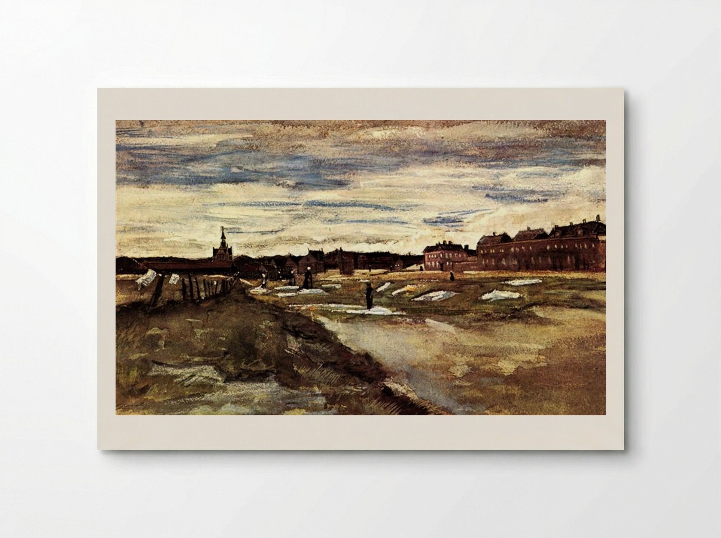 Bleaching Ground - Vincent van Gogh - Poster