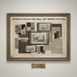 Interior Design and Wall Art Trends for 2026: The Art of Slowing Down