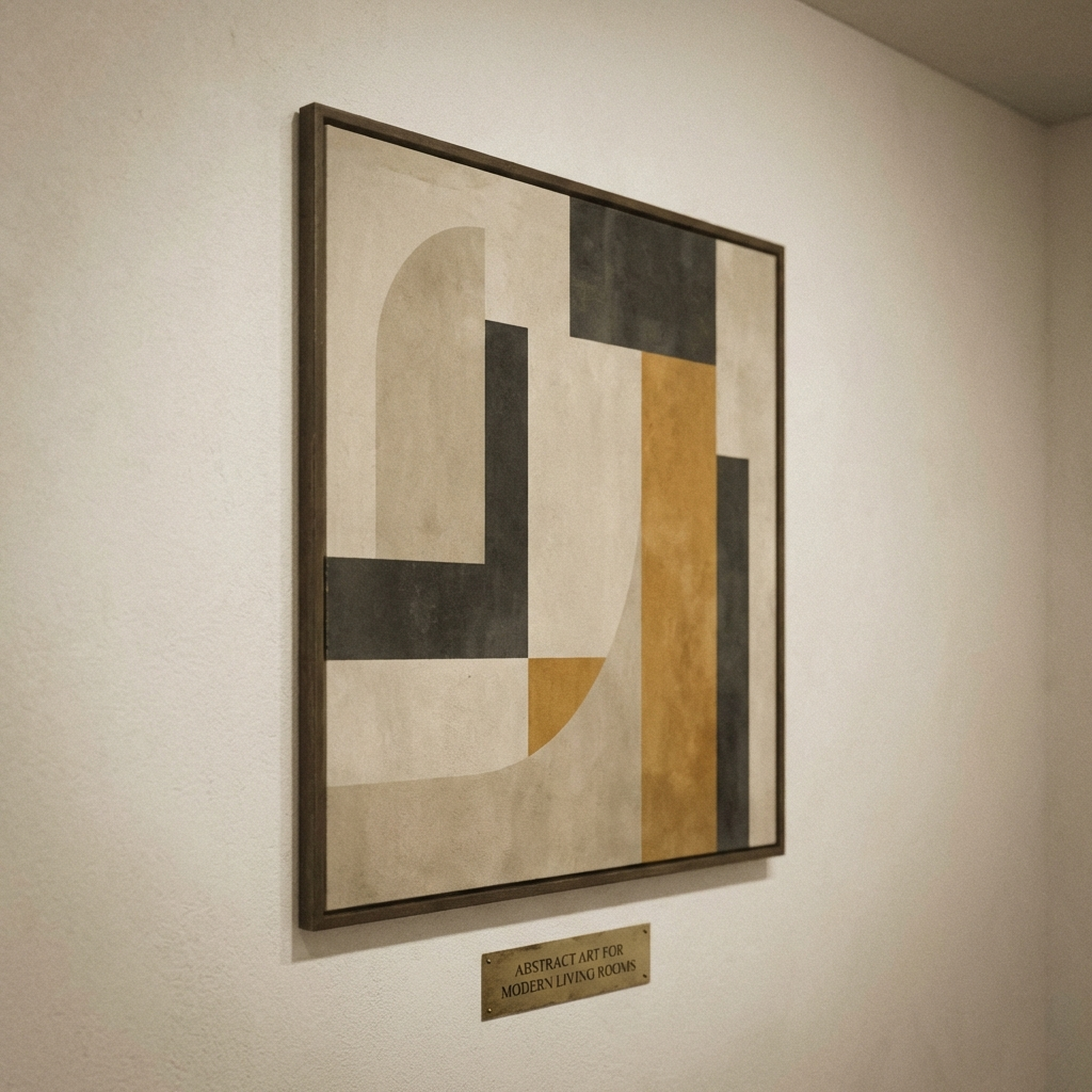 Abstract Art for Modern Living Rooms: A Curator’s Guide