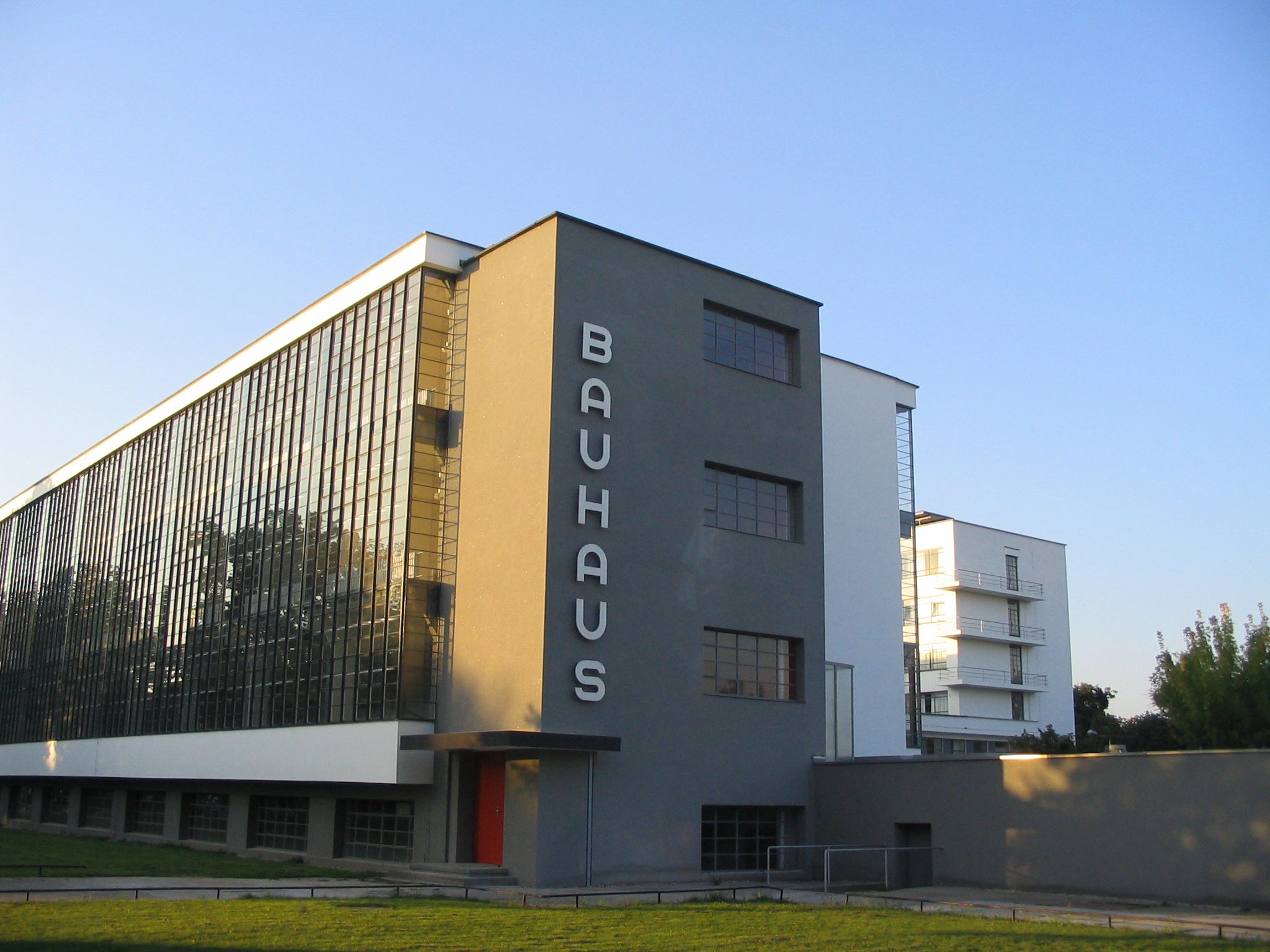 The Bauhaus building, Dessau, designed by Walter Gropius, 1925-26.