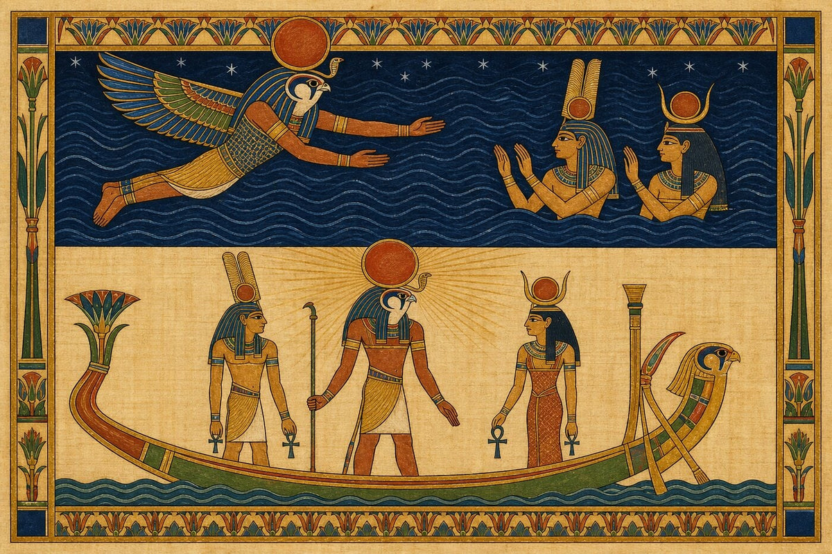 Original illustration for The Return of Ra’s Eye