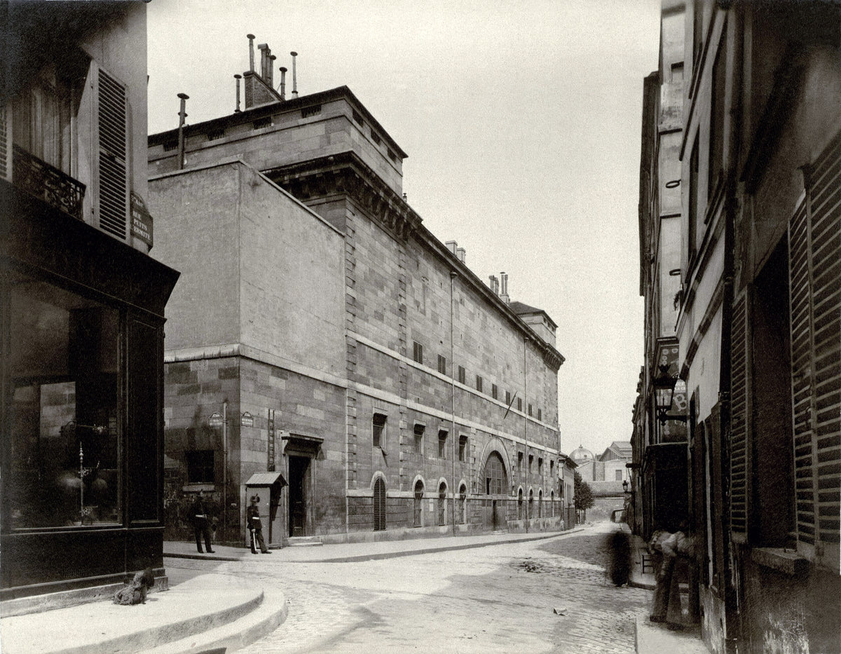 Prison Sainte Pélagie Eugène Atget 1898 BNF Gallica
