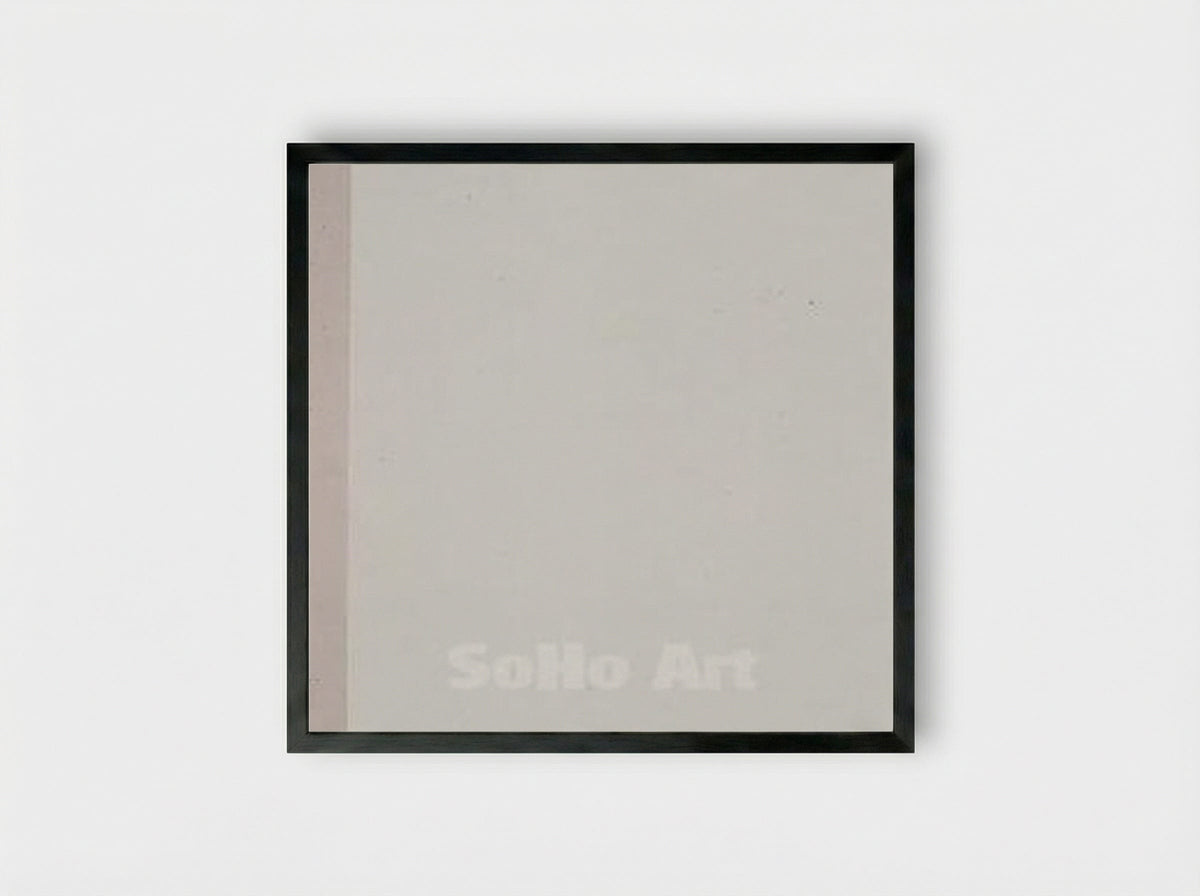 14. Fourteenth Station - Barnett Newman - Framed Print Black