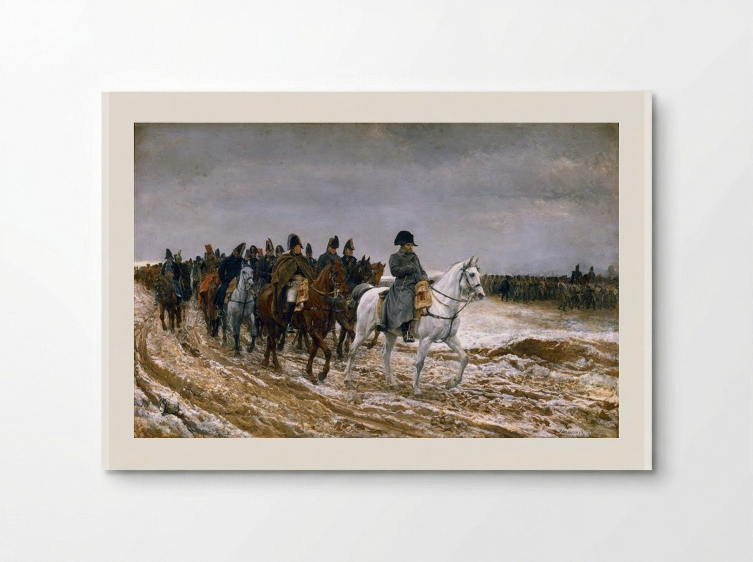 1814, Campagne de France - Ernest Meissonier - Poster