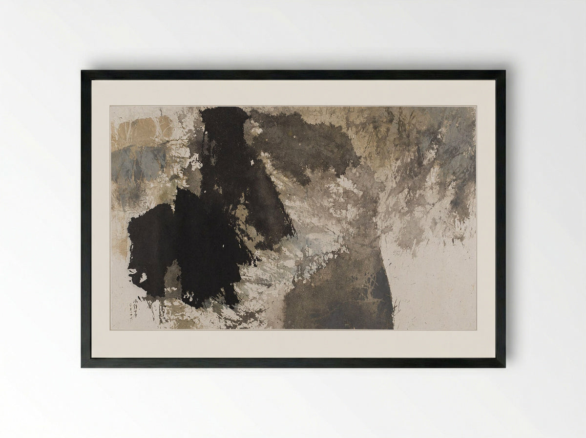 1967-86 - Fong Chung-Ray - Framed Print Black