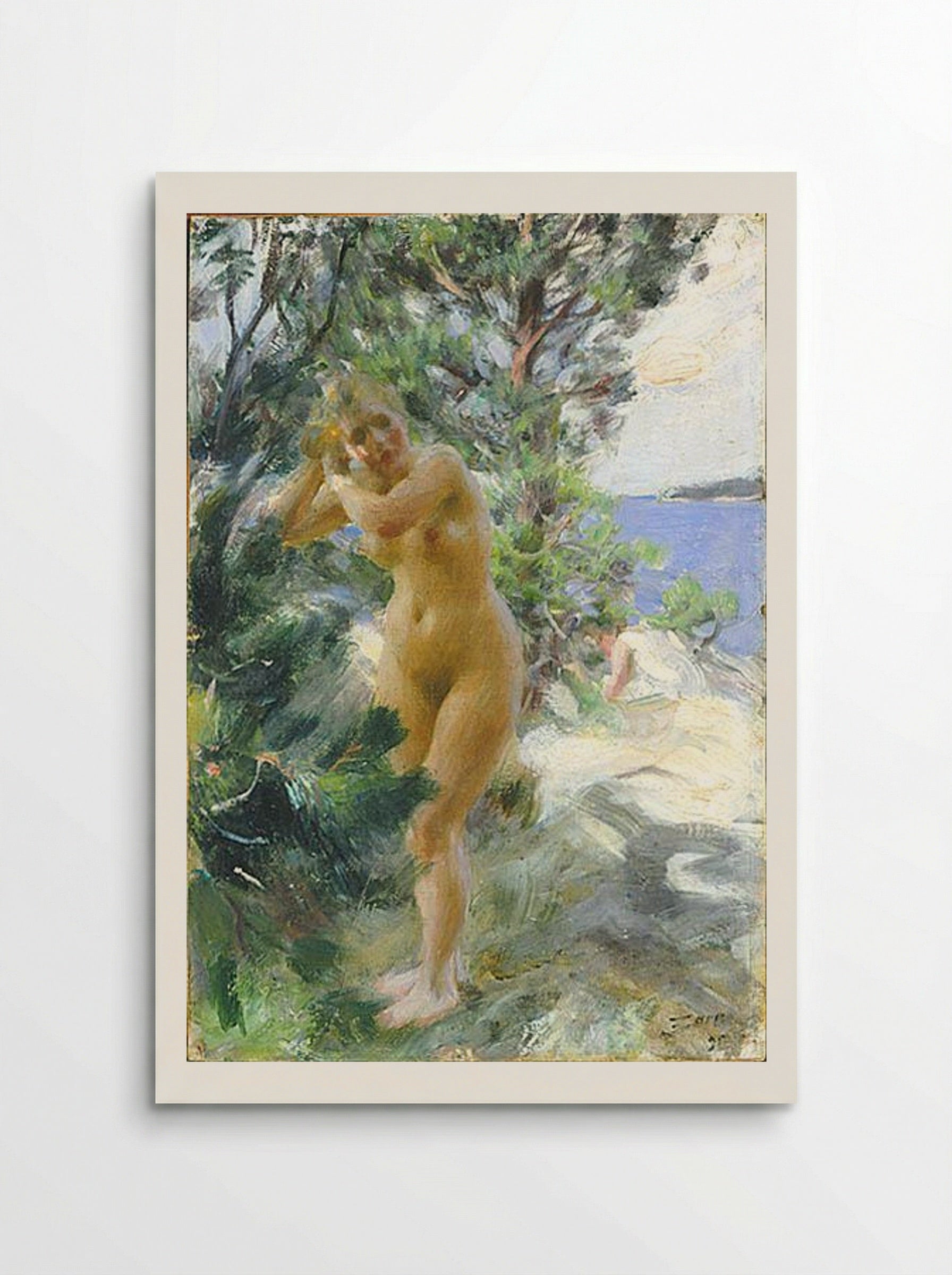 After the Bath - Anders Zorn - Poster