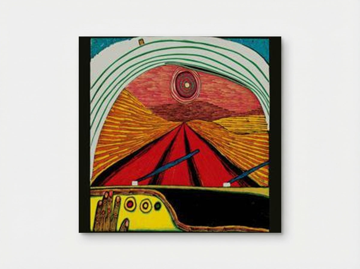 626 The Way to You - Friedensreich Hundertwasser - Poster