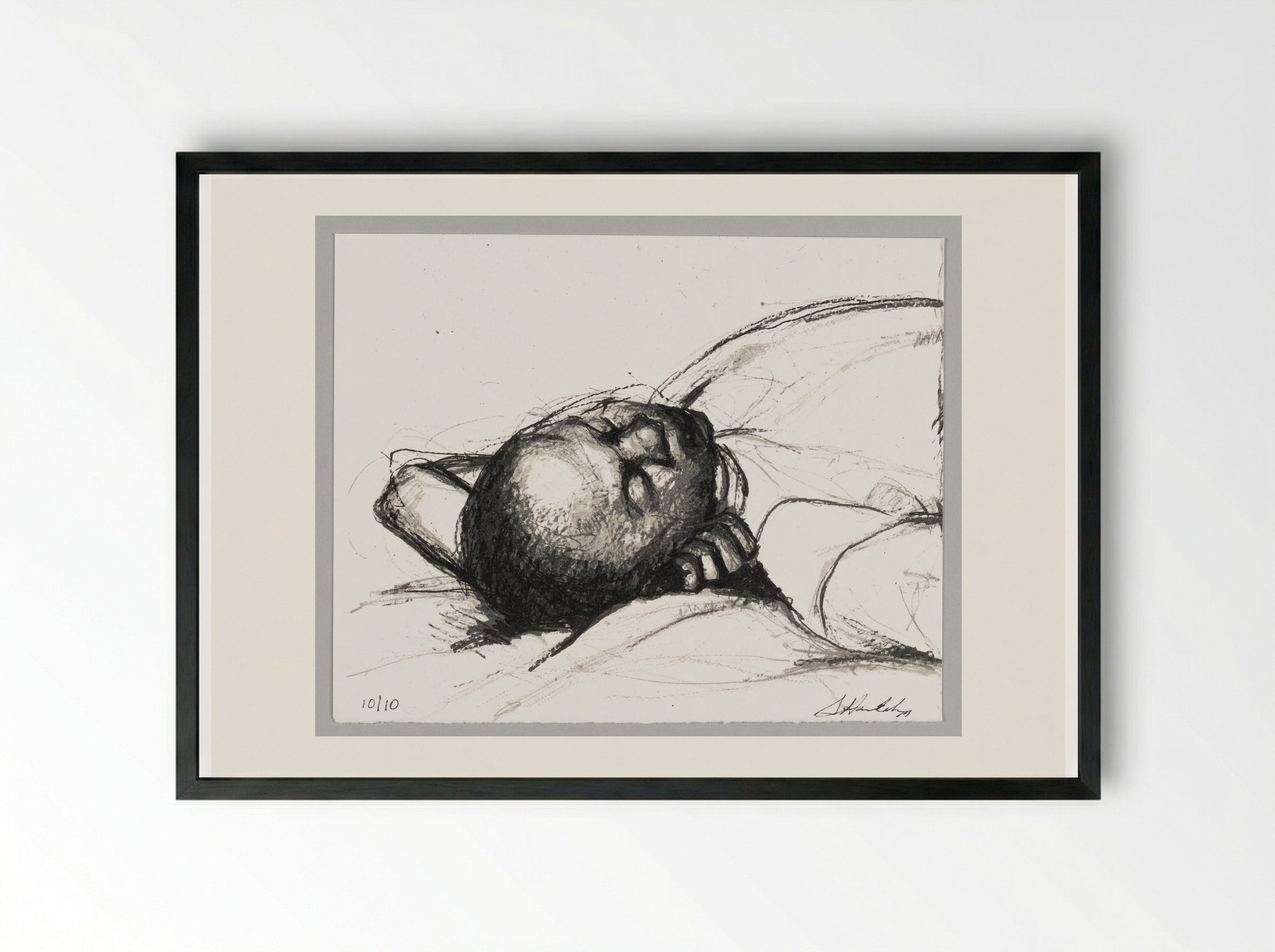99% NO.68 Kee-Kee - Sedrick Huckaby - Framed Print Black