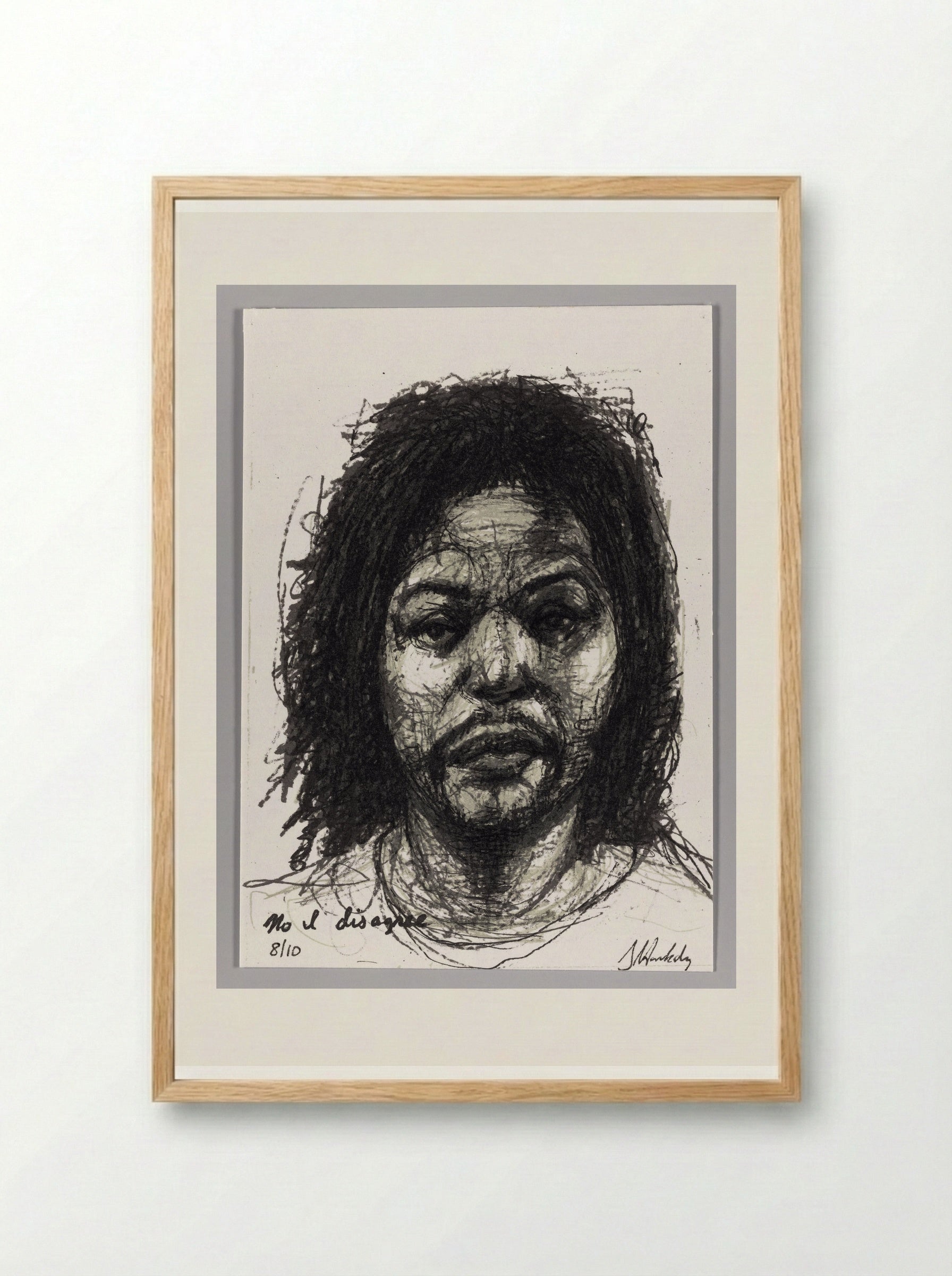 99% NO.33 - Sedrick Huckaby - Framed Print Wood