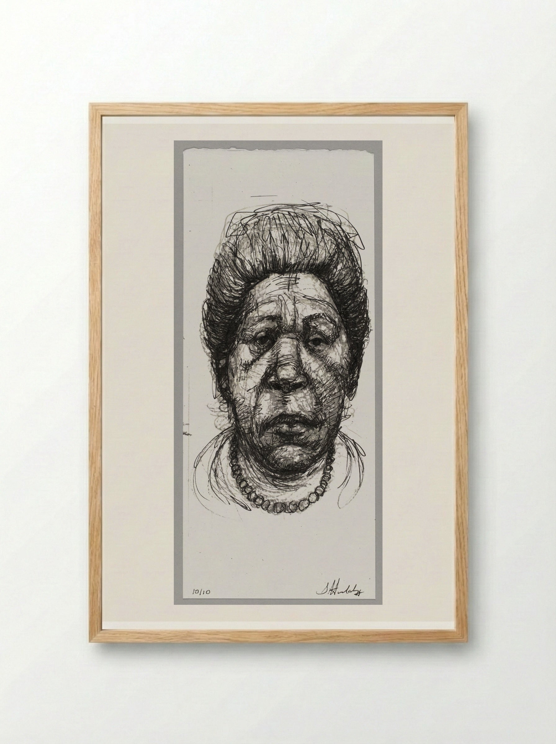 99% NO.85 - Sedrick Huckaby - Framed Print Wood