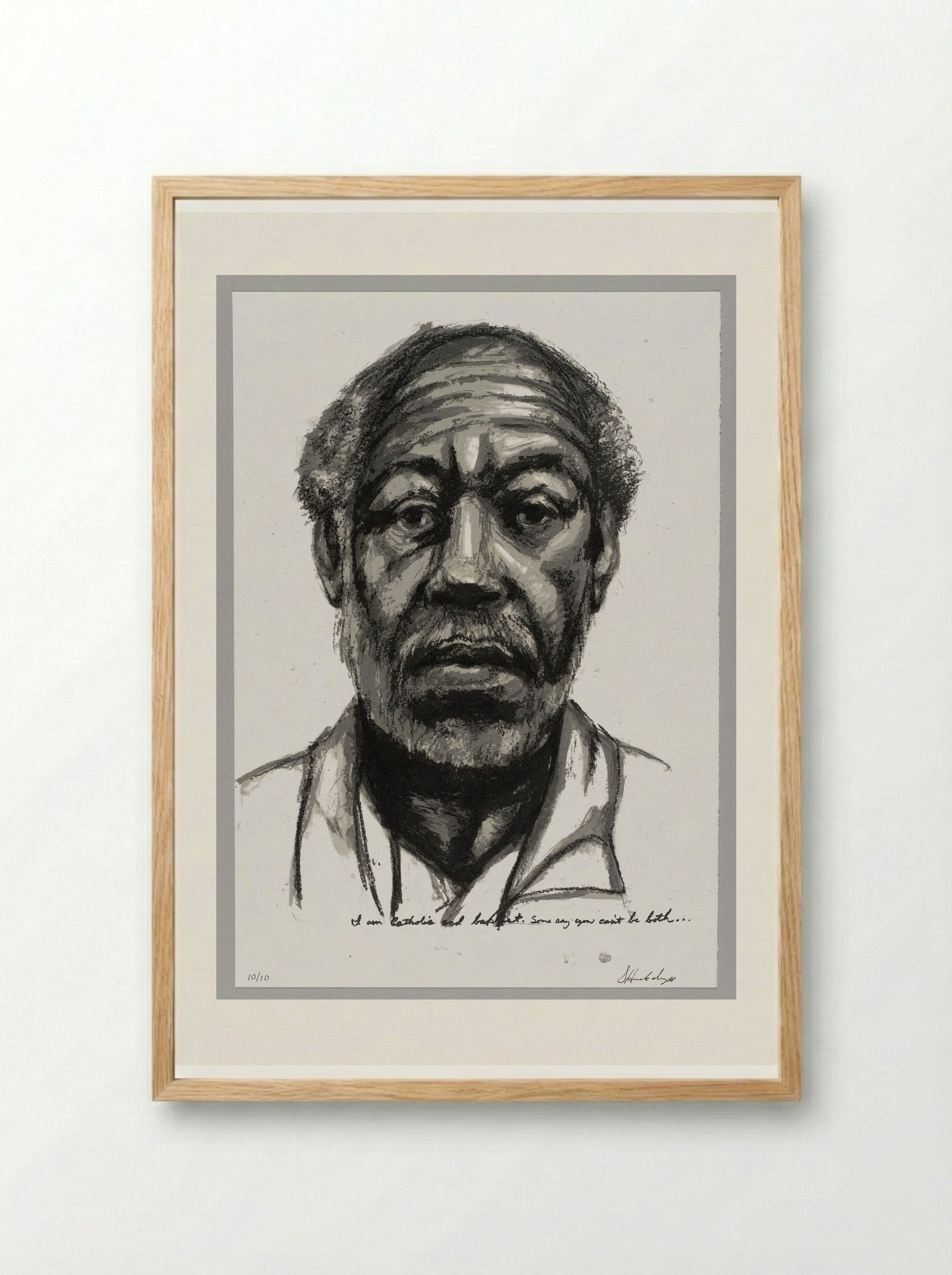 99% NO.28 Vic - Sedrick Huckaby - Framed Print Wood