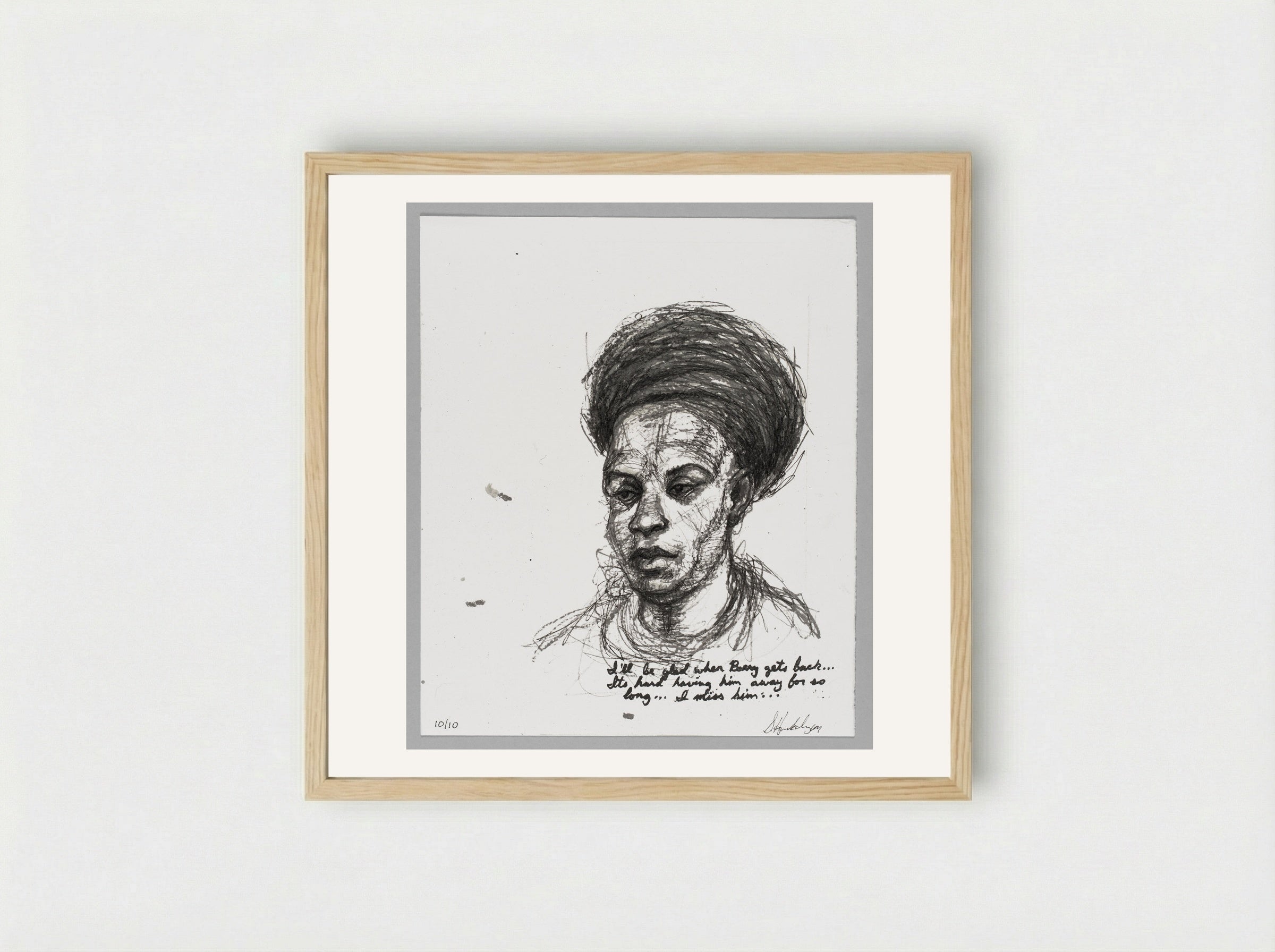 99% NO.40 - Sedrick Huckaby - Framed Print Wood