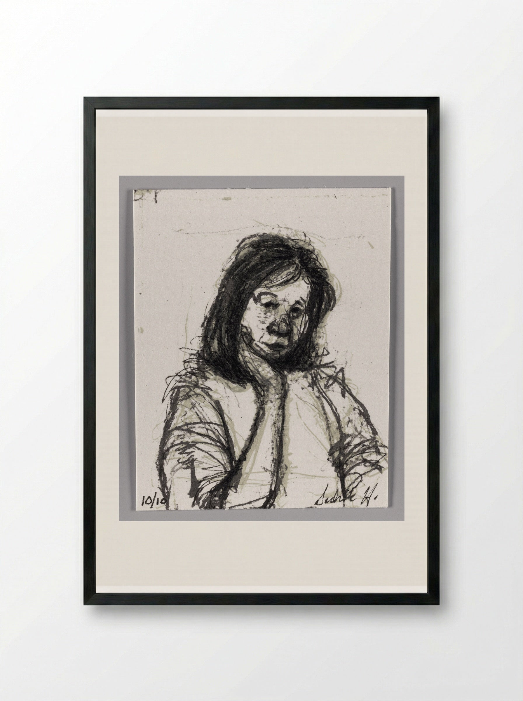 99% No. 100 - Sedrick Huckaby - Framed Print Black