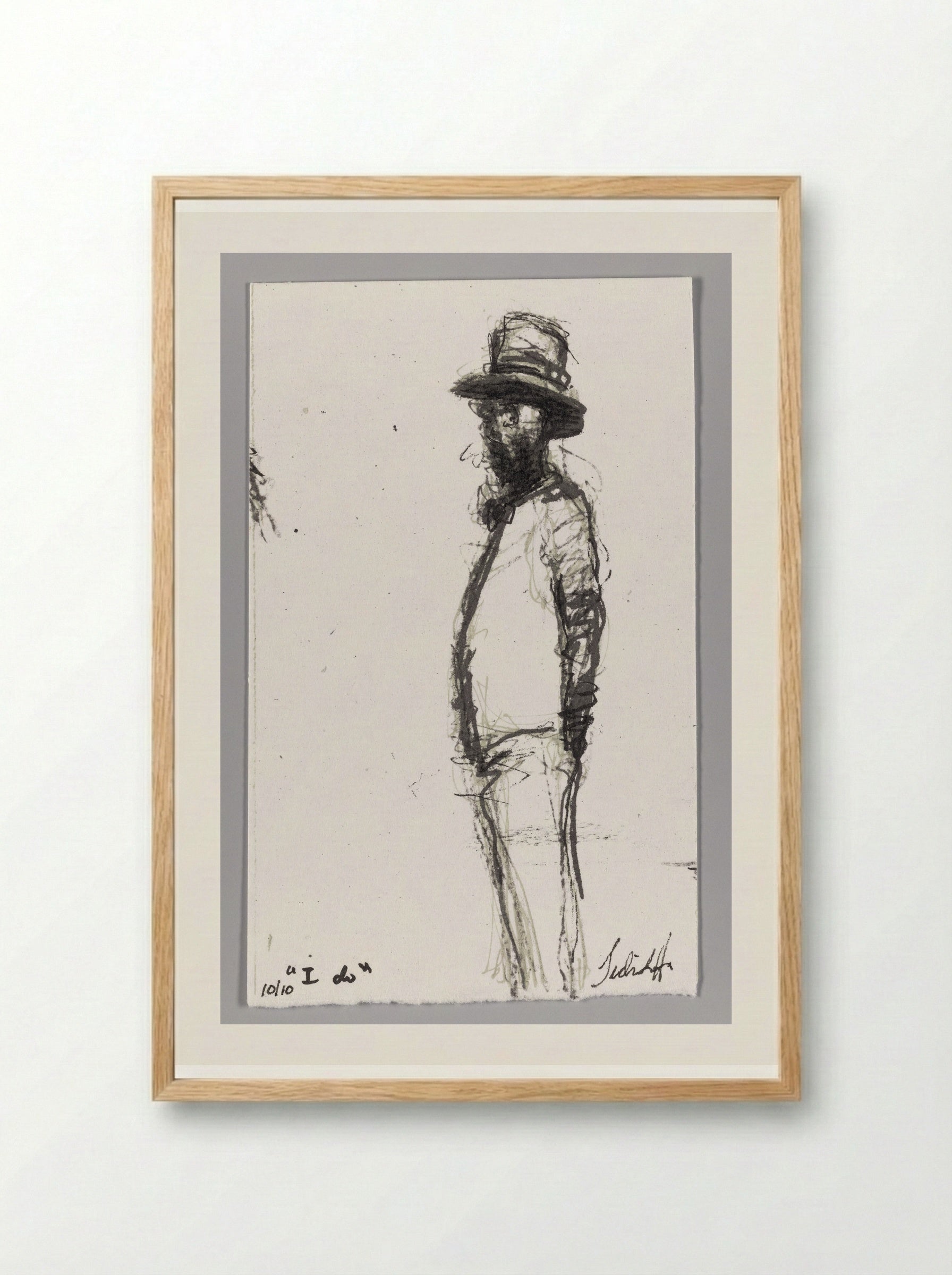 99% No. 94 James B - Sedrick Huckaby - Framed Print Wood