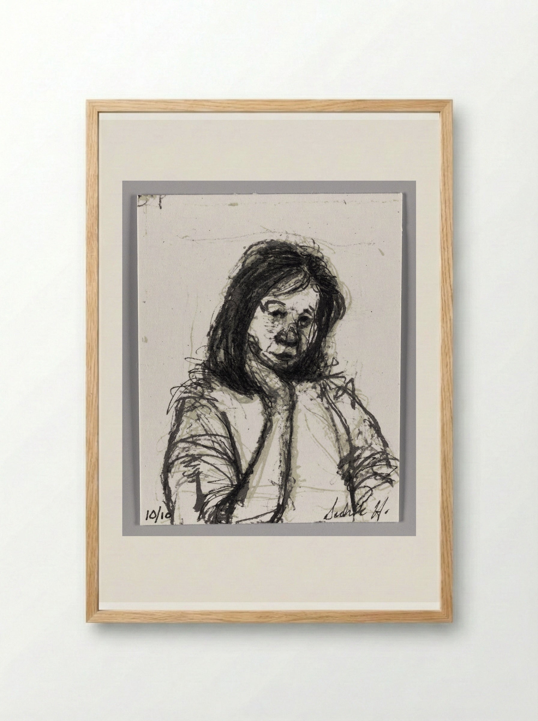 99% No. 100 - Sedrick Huckaby - Framed Print Wood