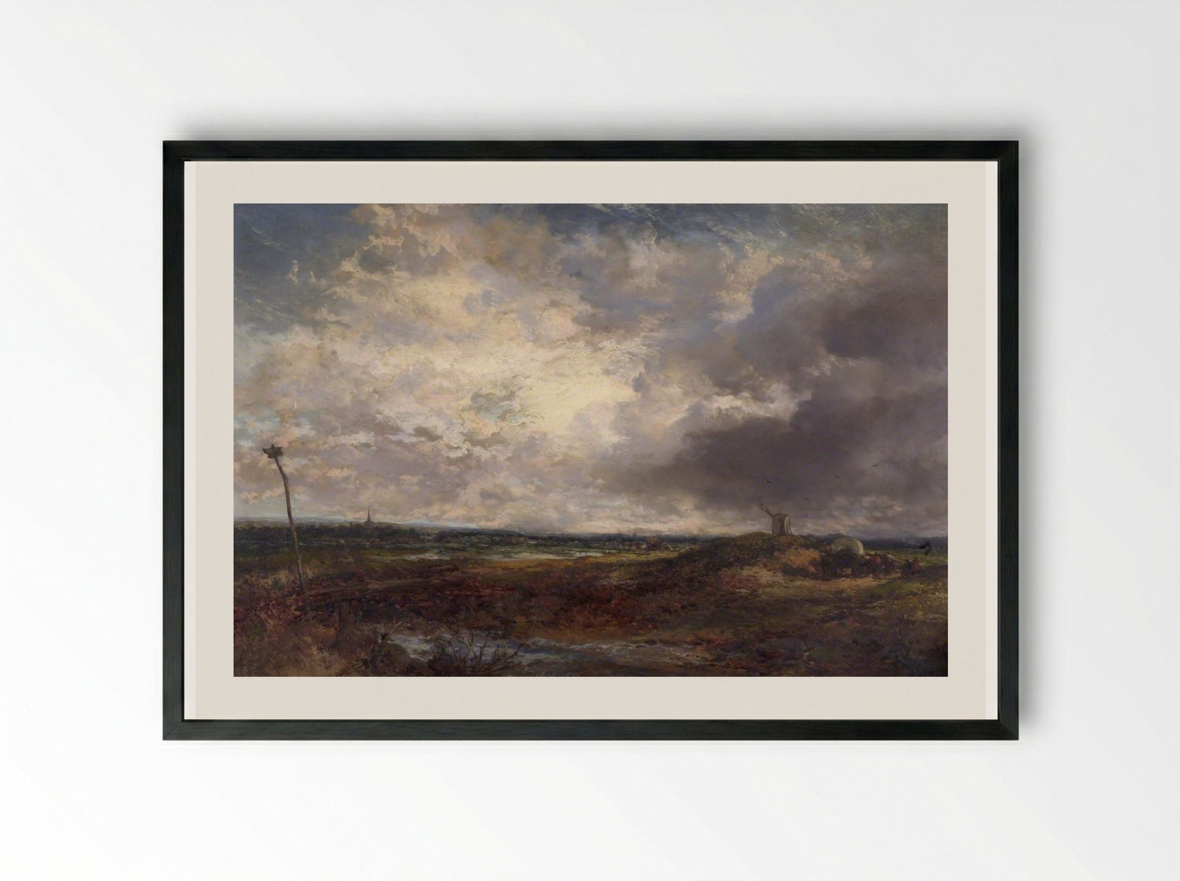 A Bit of Sussex - James Webb - Framed Print Black