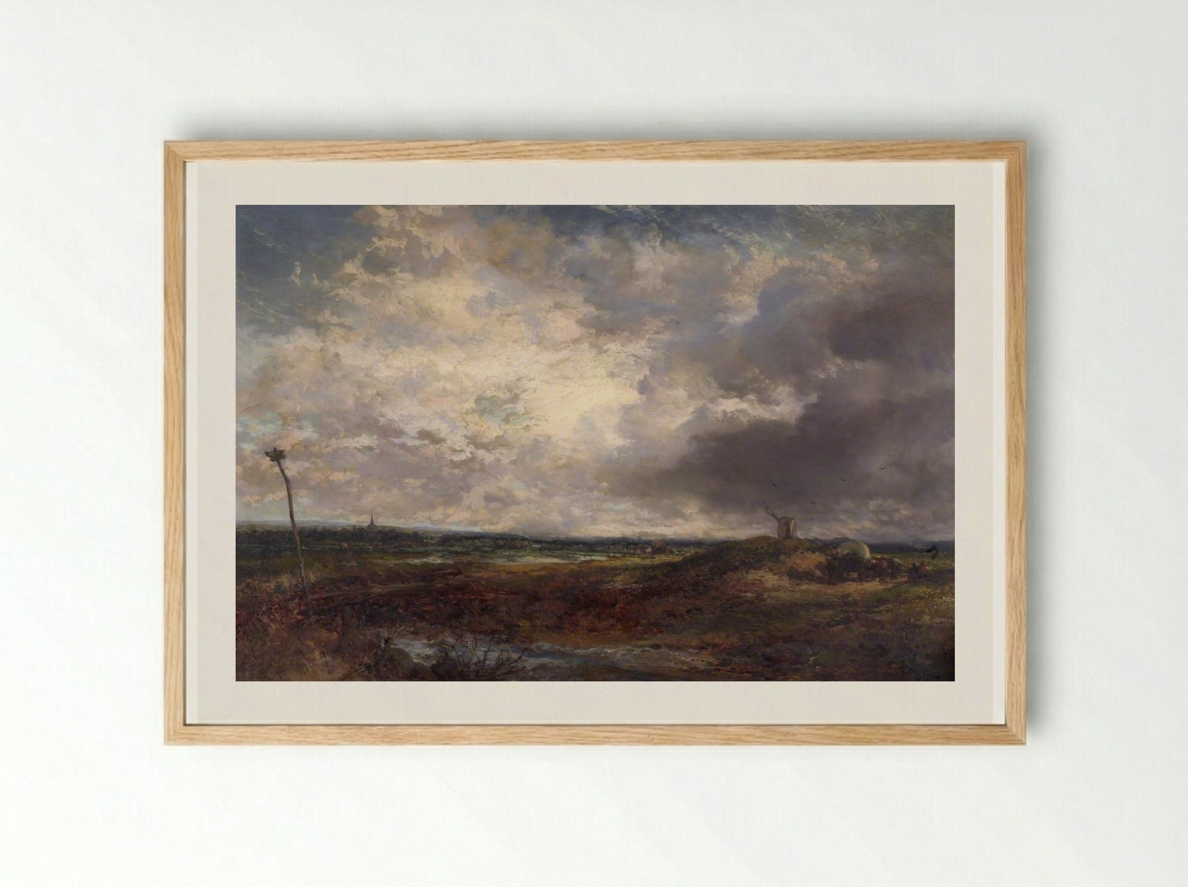 A Bit of Sussex - James Webb - Framed Print Wood