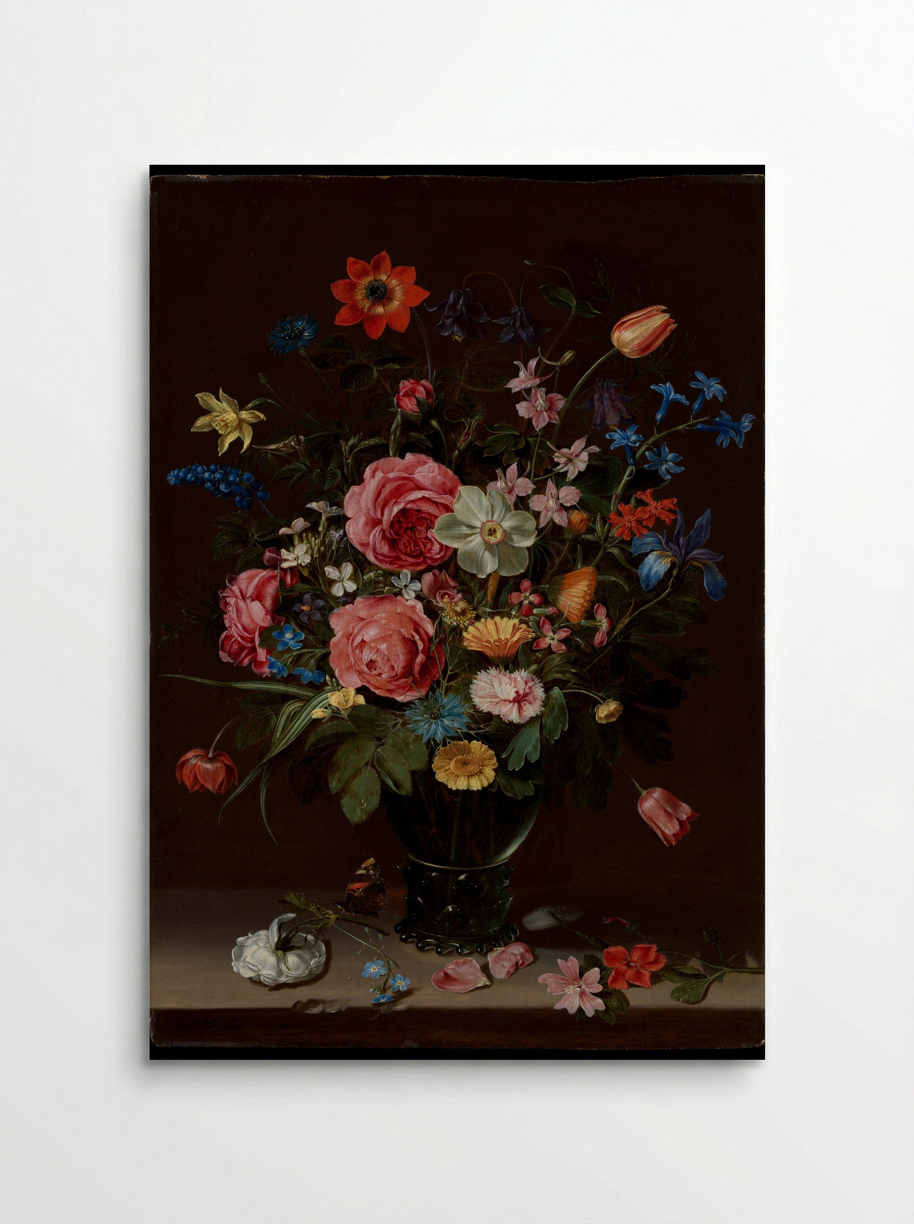 A Bouquet of Flowers - Clara Peeters - Poster