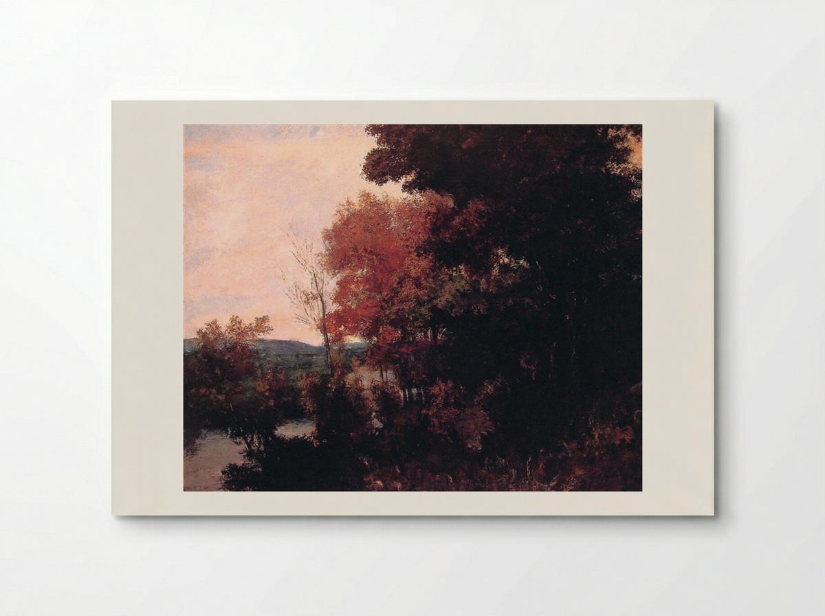 A Brook in the Forest - Gustave Courbet - Poster