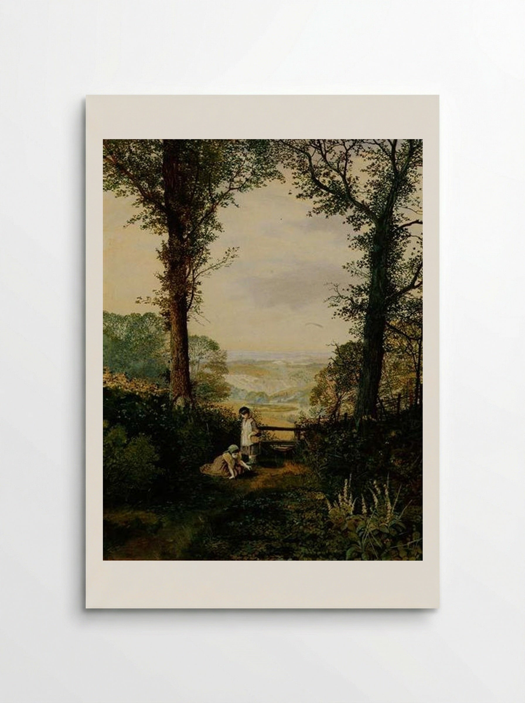 A Burnsall Valley - John Atkinson Grimshaw - Poster