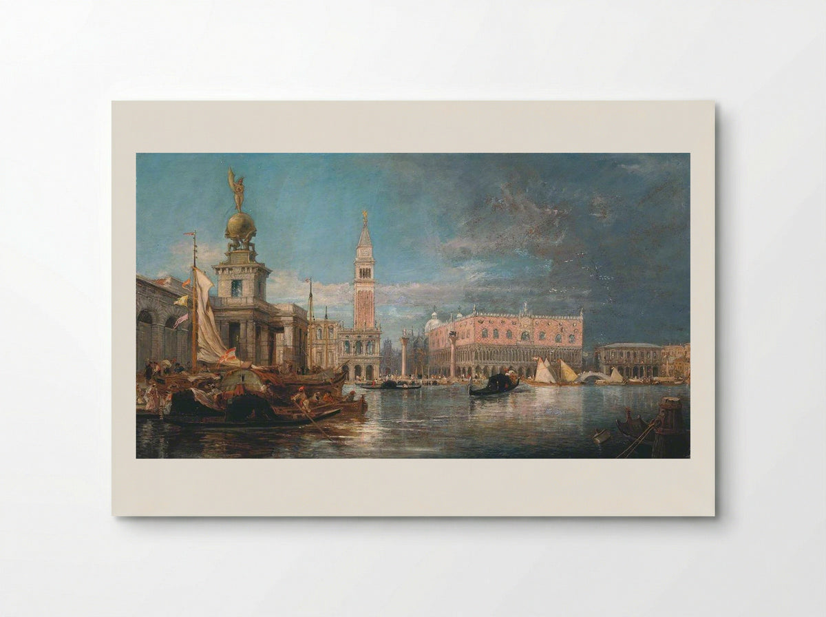 A Canal, Venice - James Holland - Poster
