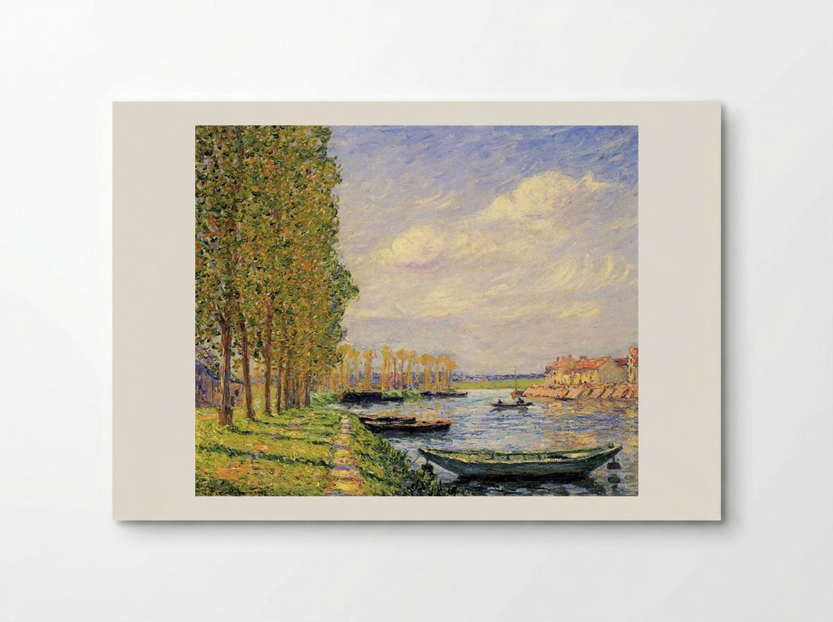 A Canal at St. Mammes - Francis Picabia - Poster