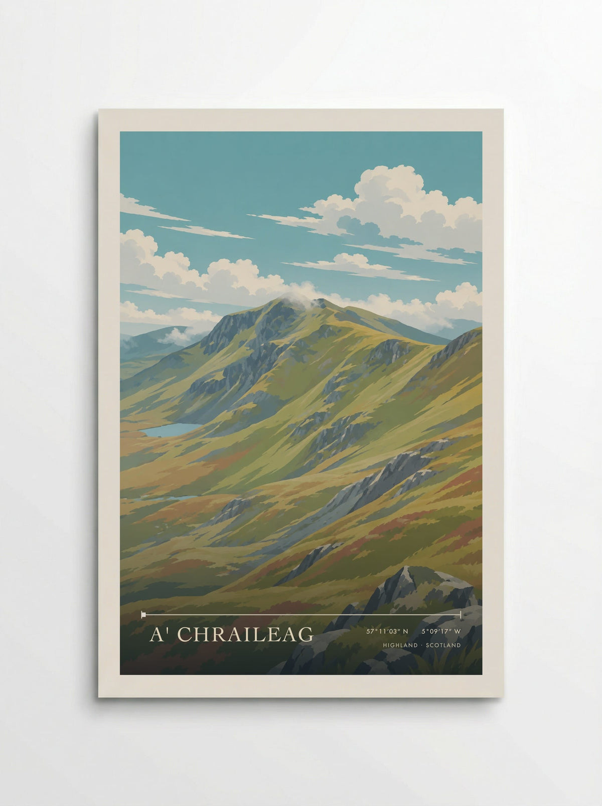 A' Chraileag, Highland | Travel Poster - Poster