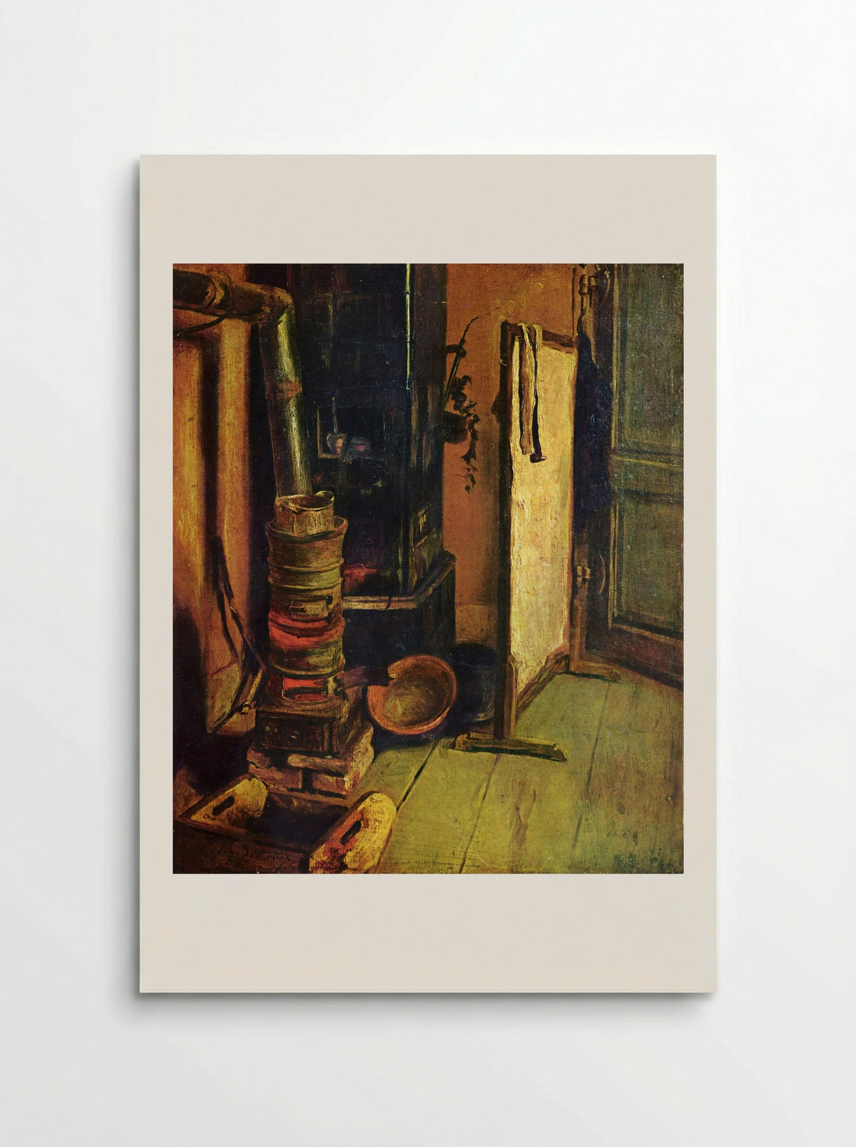 A Corner of the Studio - Eugène Delacroix - Poster