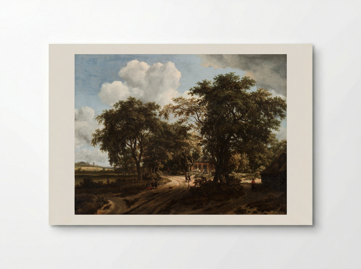 A Cottage in the Woods - Meindert Hobbema - Poster