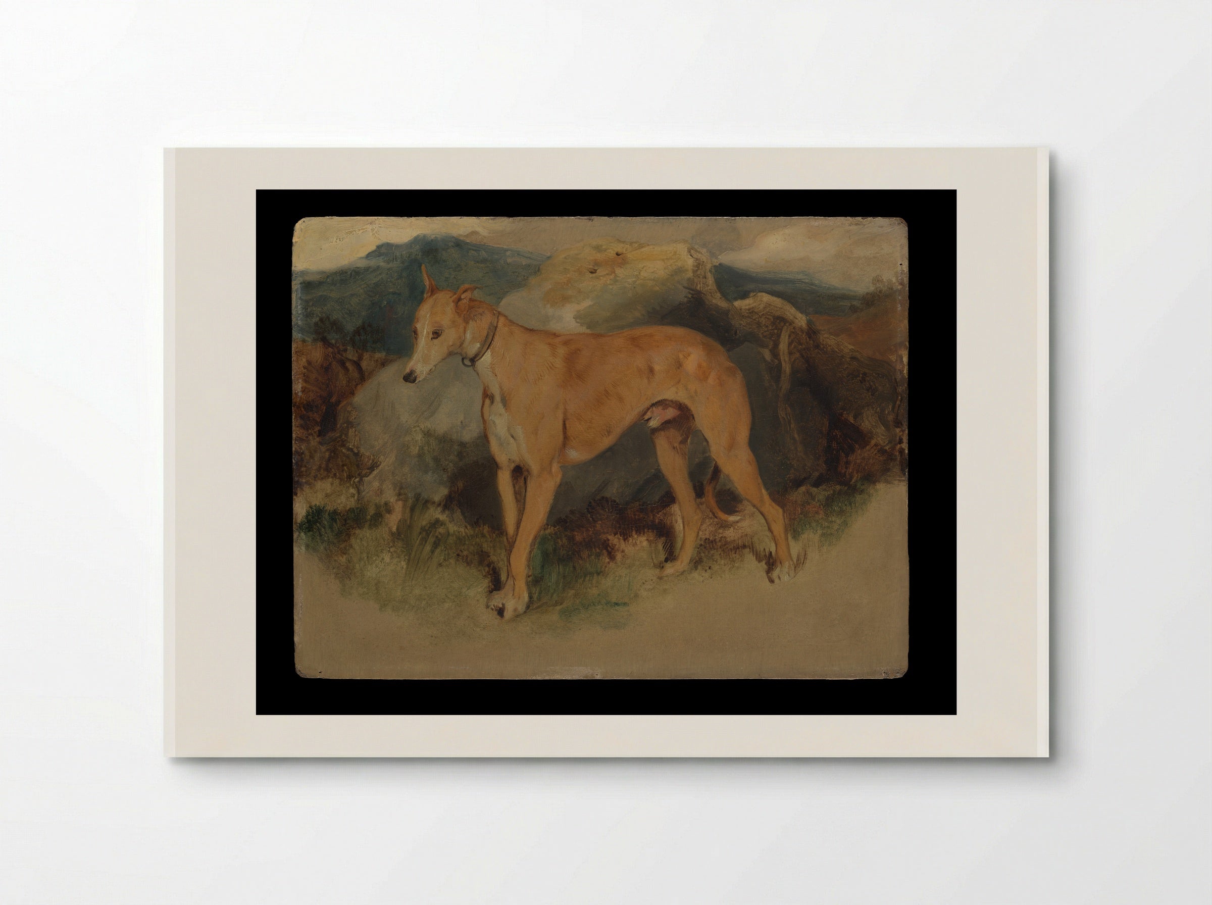 A Deerhound - Sir Edwin Henry Landseer - Poster