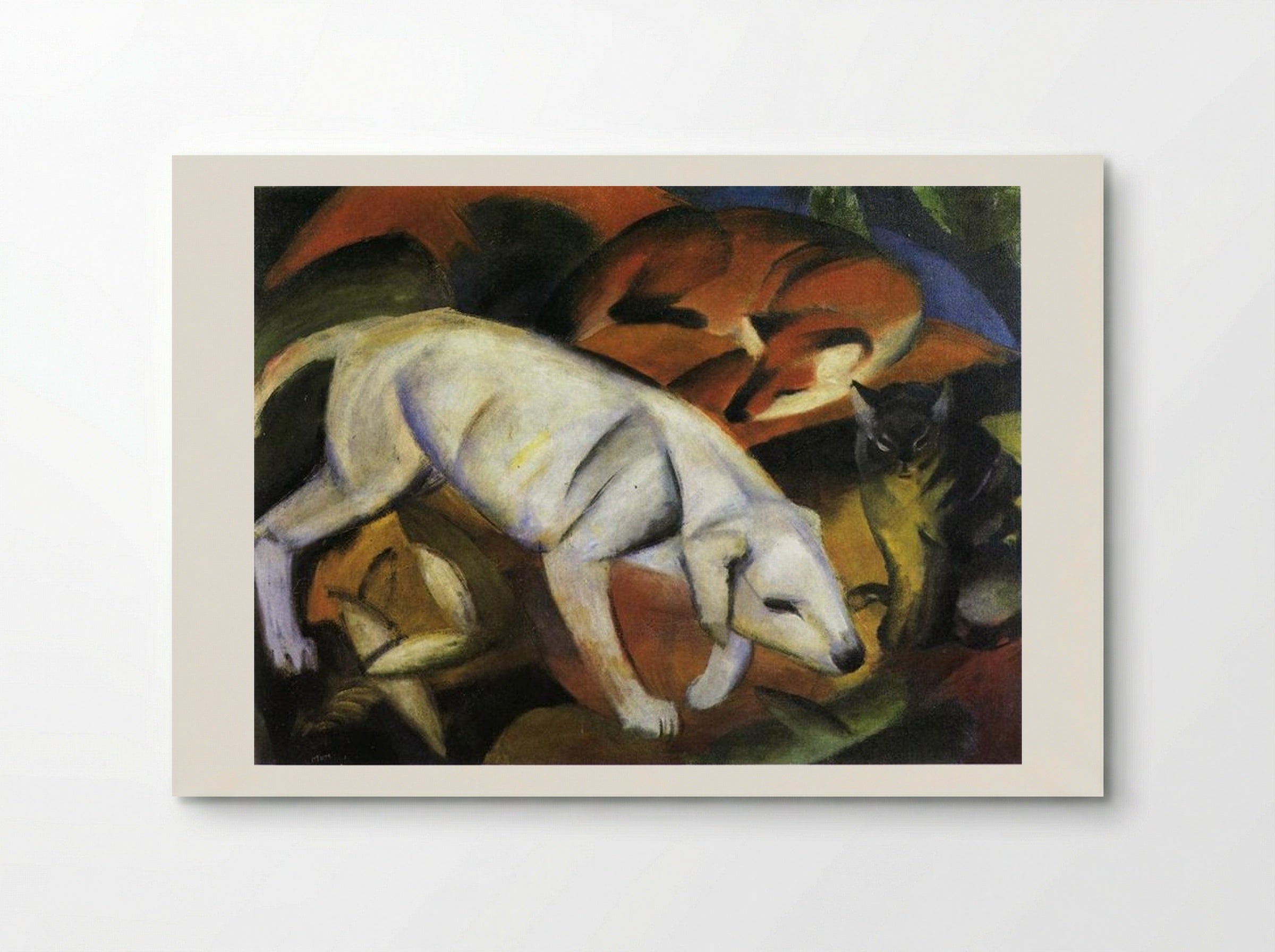 A Dog - Franz Marc - Poster