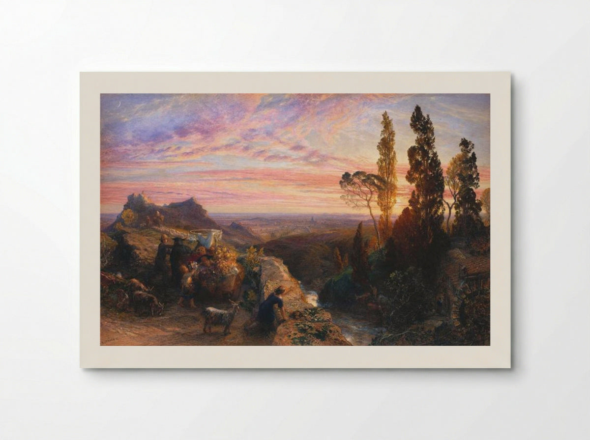 A Dream in the Apennine - Samuel Palmer - Poster